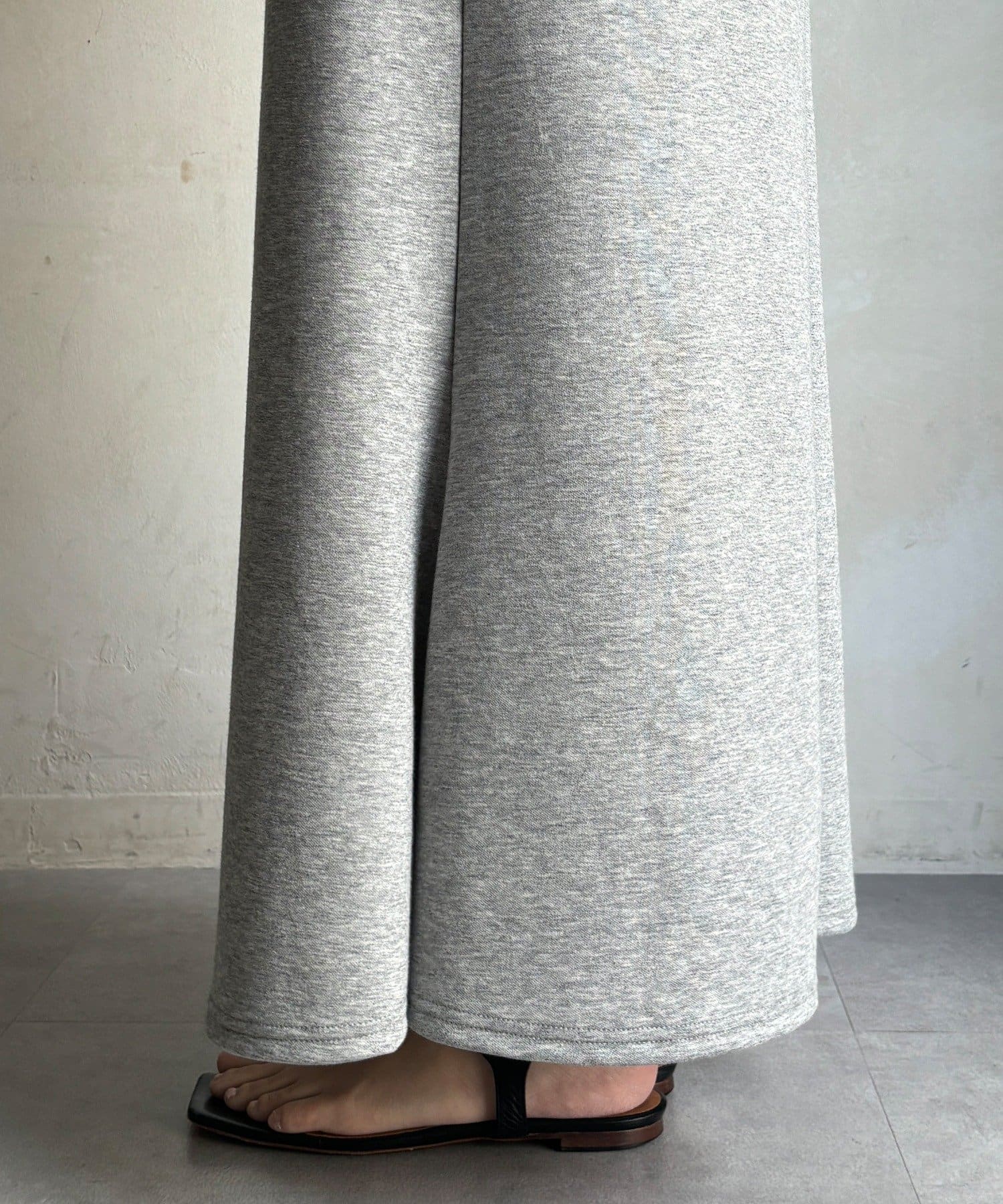 DOUDOU(ドゥドゥ) 【セットアップ可能】マーメイドカットフレアスカート