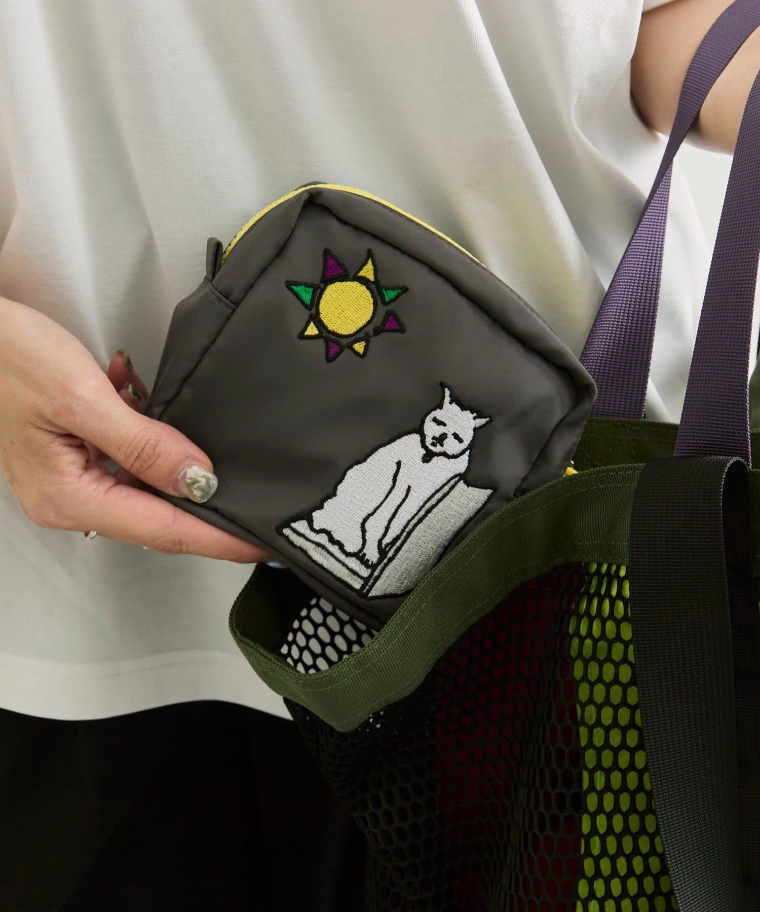 ear PAPILLONNER(イア パピヨネ) 【KEN NAKAYAMA×ear】コラボポーチ