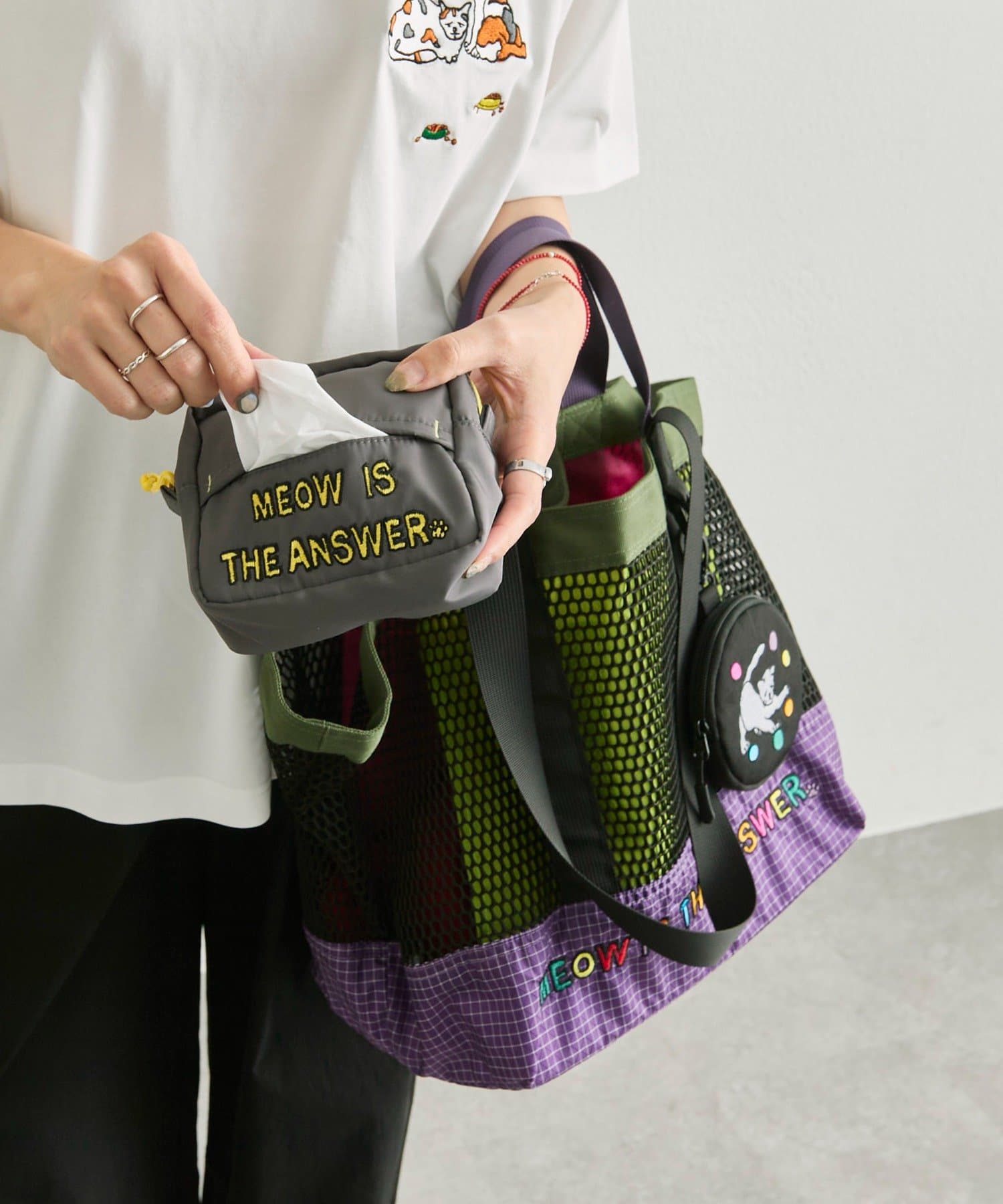 ear PAPILLONNER(イア パピヨネ) 【KEN NAKAYAMA×ear】コラボポーチ