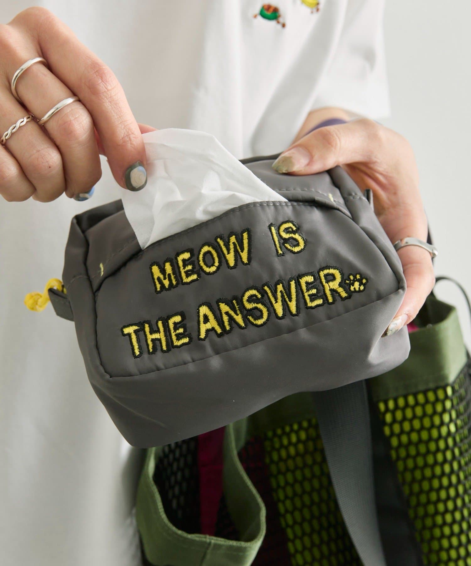 ear PAPILLONNER(イア パピヨネ) 【KEN NAKAYAMA×ear】コラボポーチ