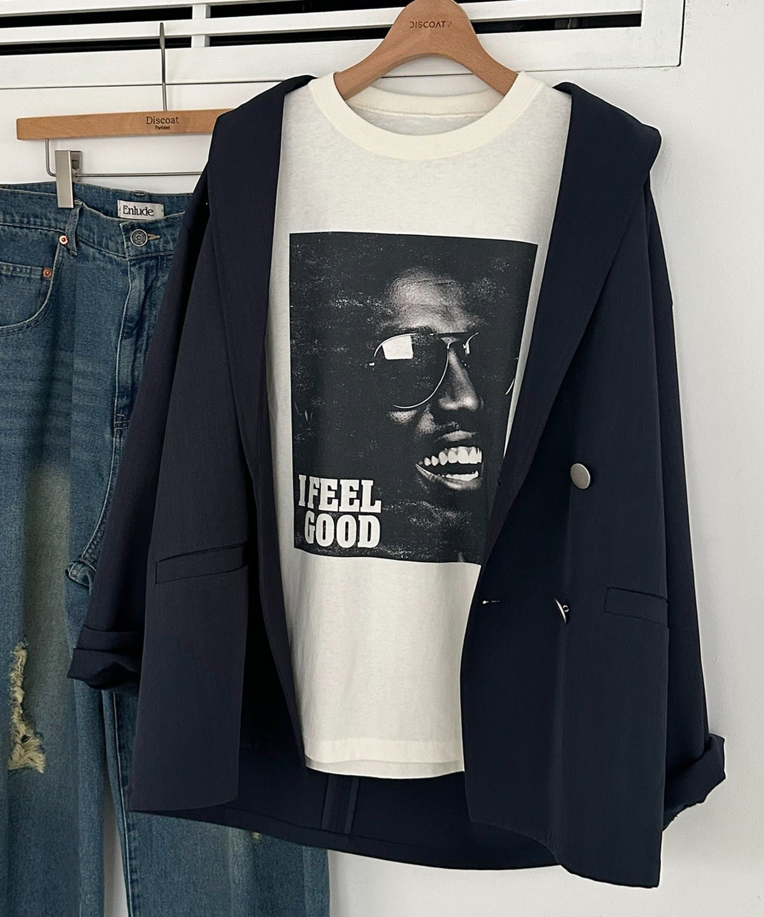 DISCOAT(ディスコート) 【Enlude】アソートアーティストT