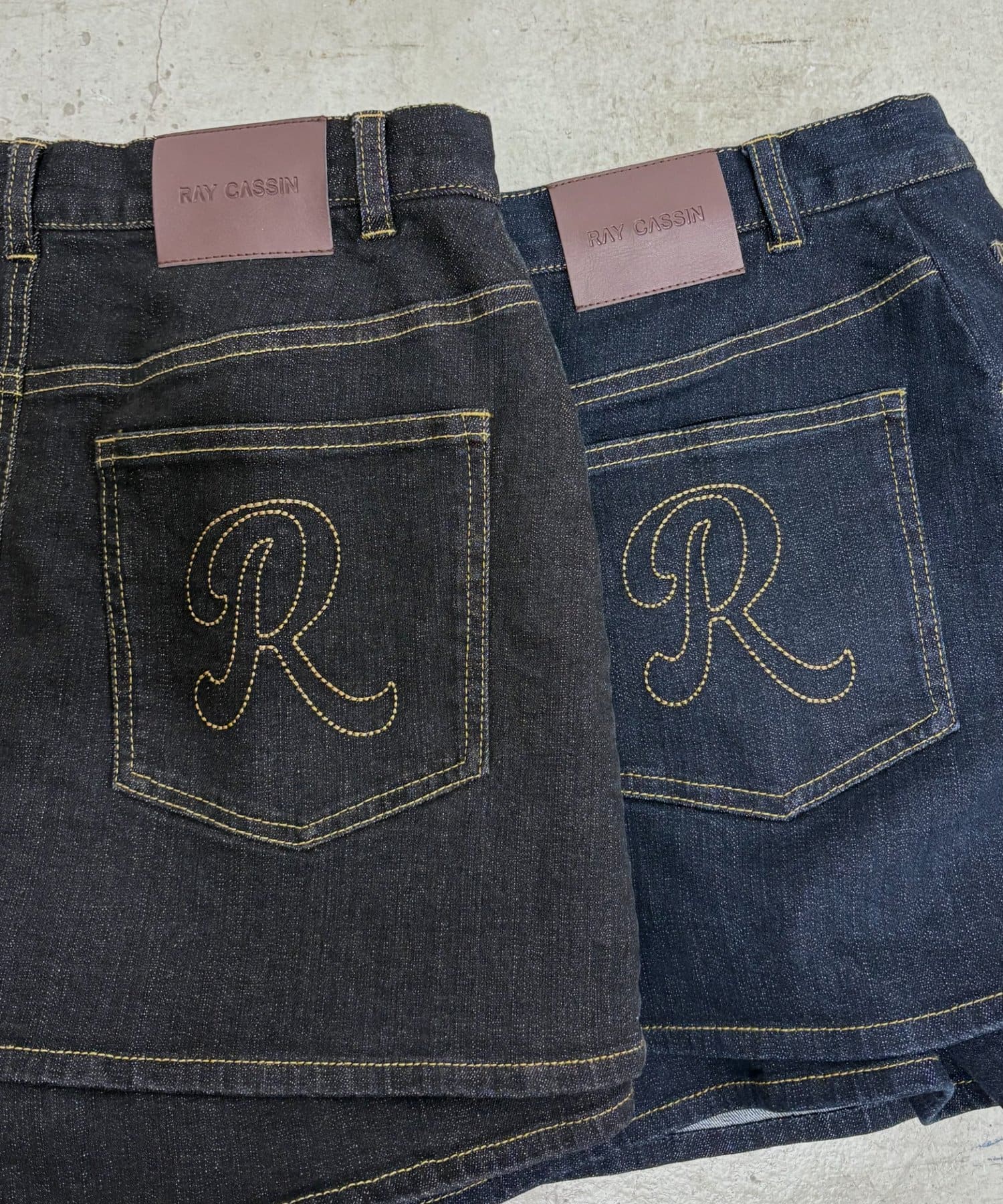 RAY CASSIN(レイカズン) レイヤード台形スカパン