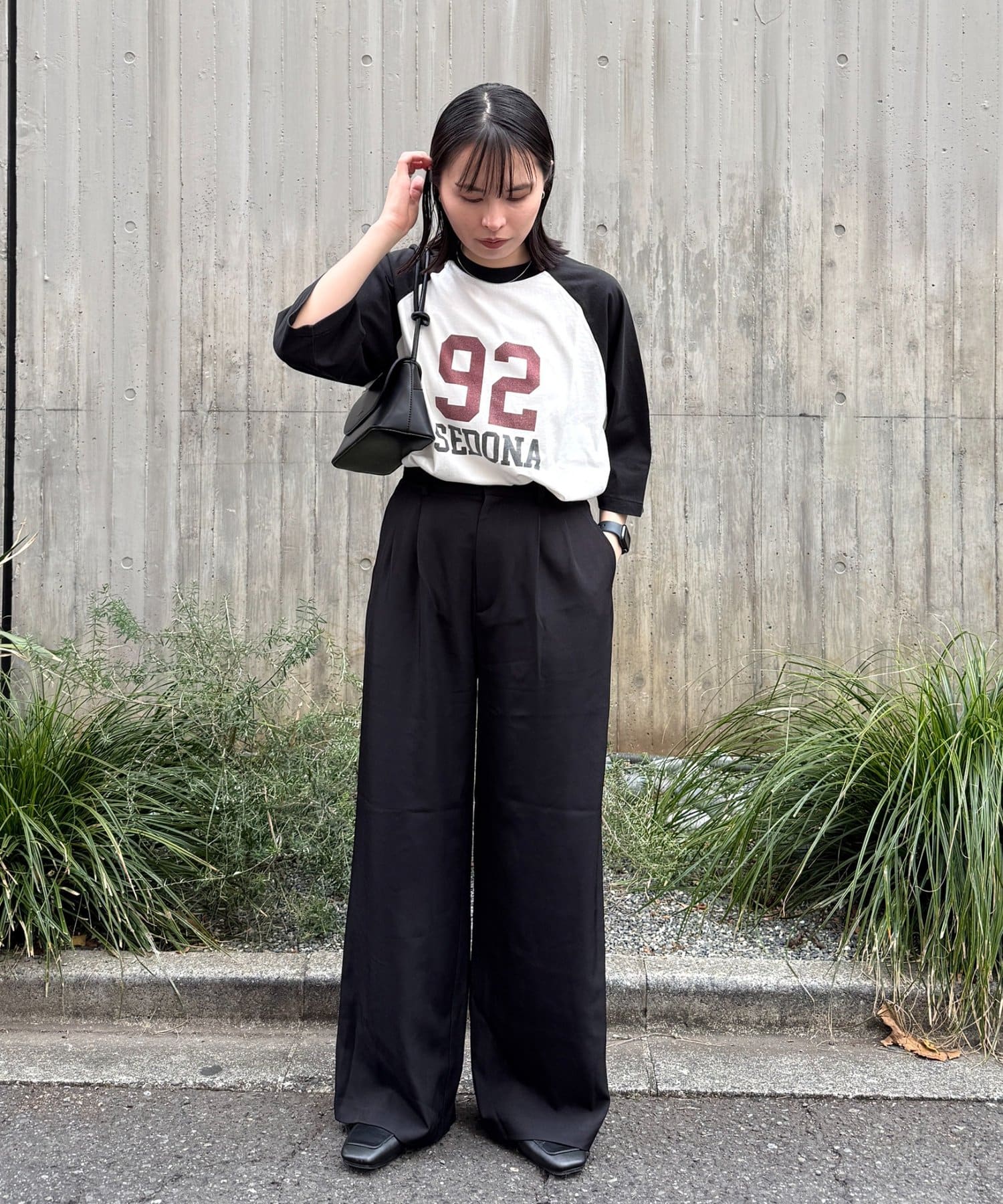 DISCOAT(ディスコート) 【Enlude/ユニセックス】ラグラン7分袖Tシャツ