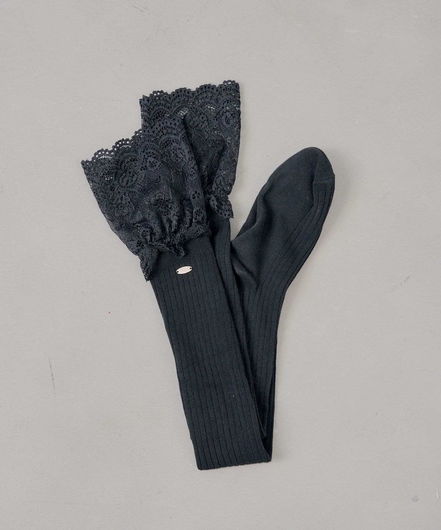 Chico(チコ) レース付きリブソックス