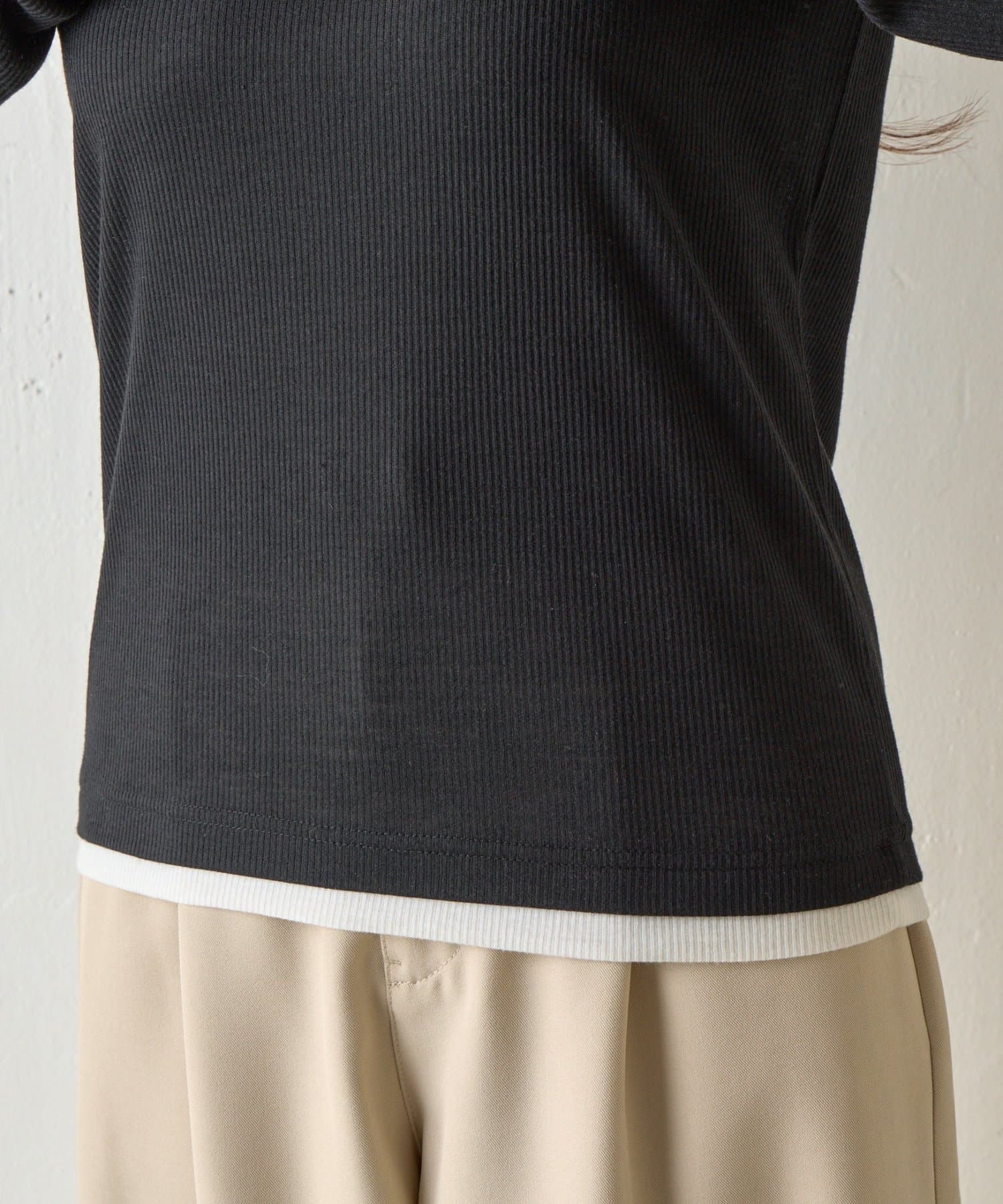 COLONY 2139(コロニー トゥーワンスリーナイン) 【WEB限定】シアーテレコレイヤードロンTEE