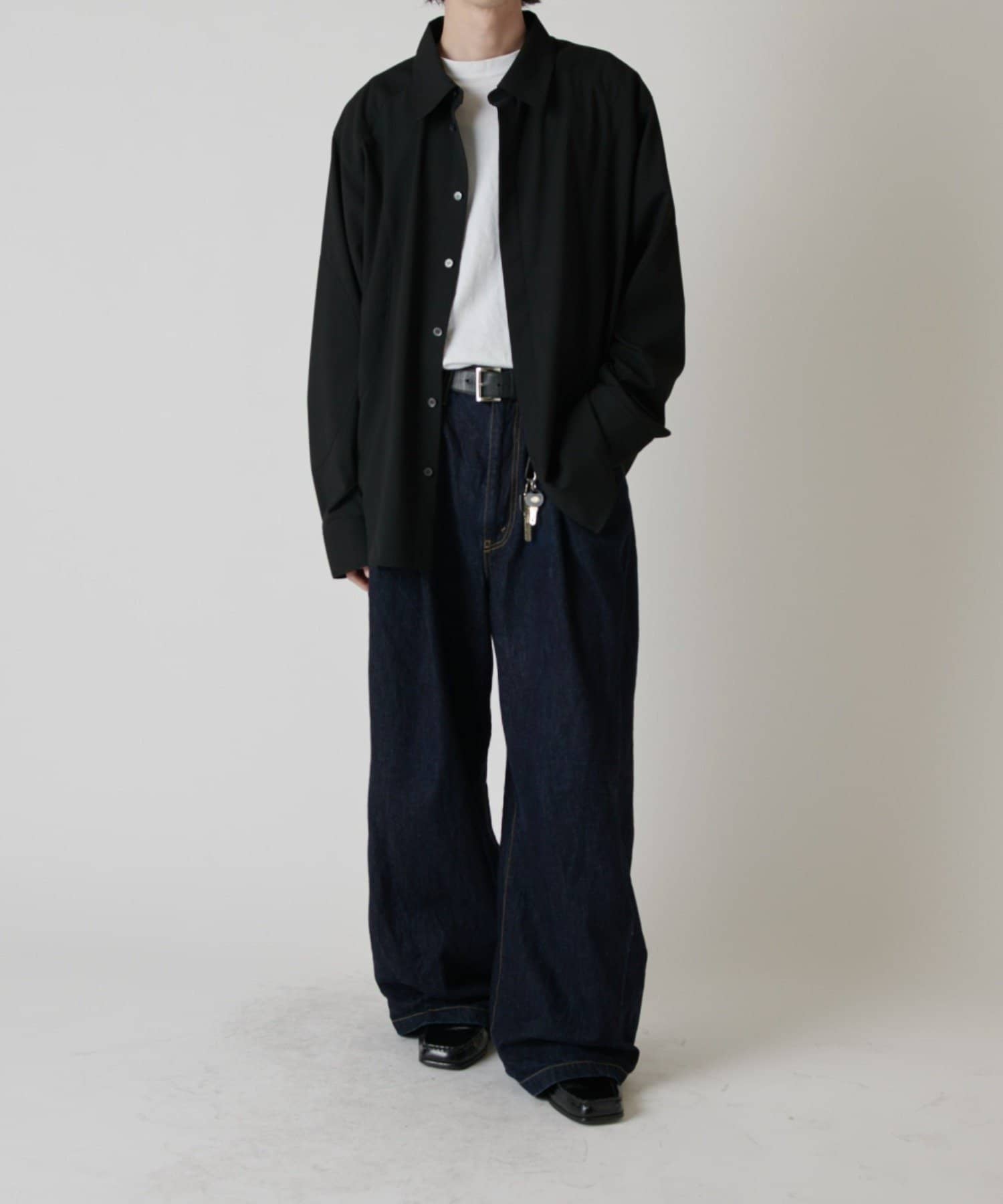 Lui's(ルイス) パターン切替デザインシャツ