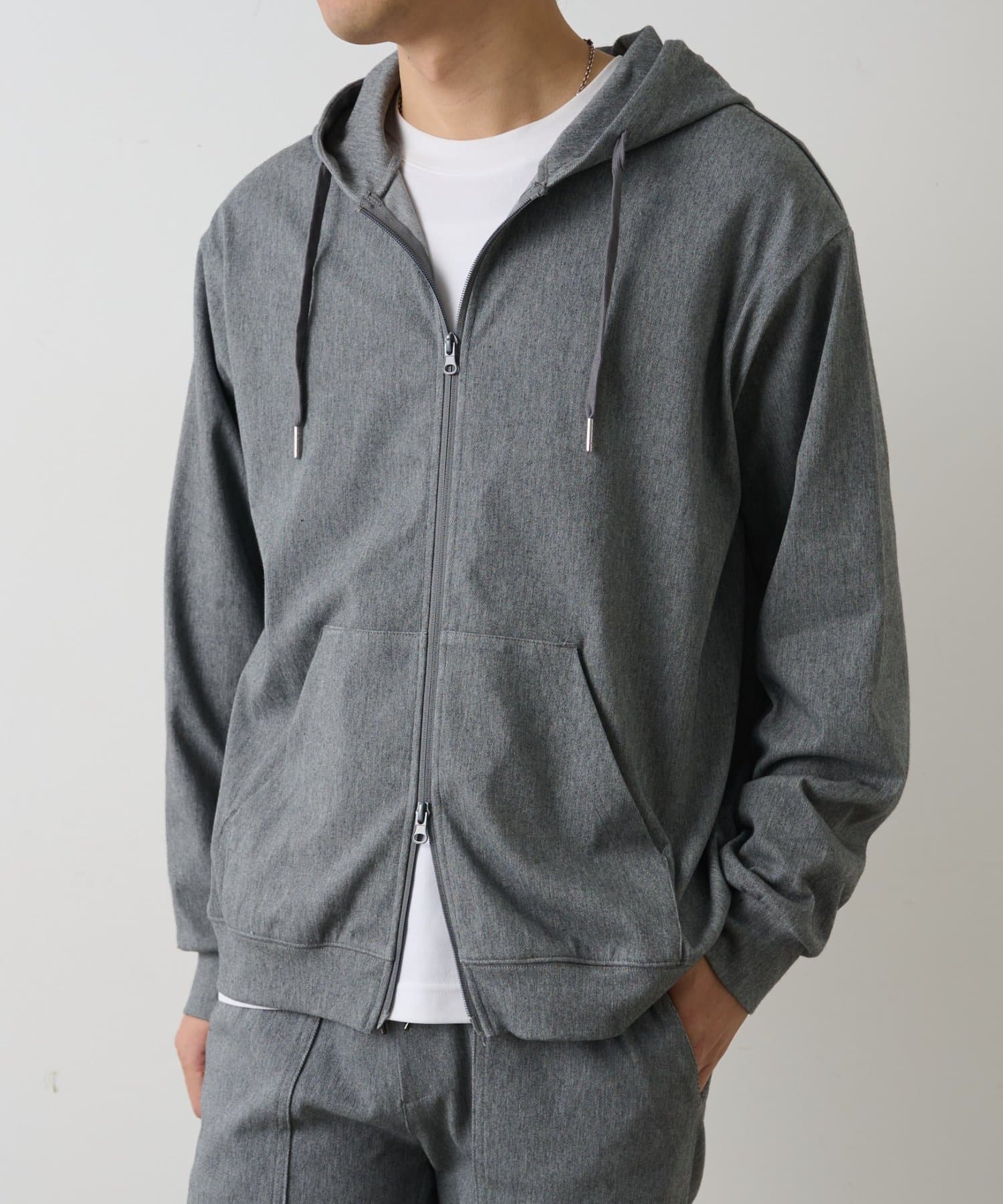 COLONY 2139(コロニー トゥーワンスリーナイン) 4WAYストレッチダブルジップパーカー