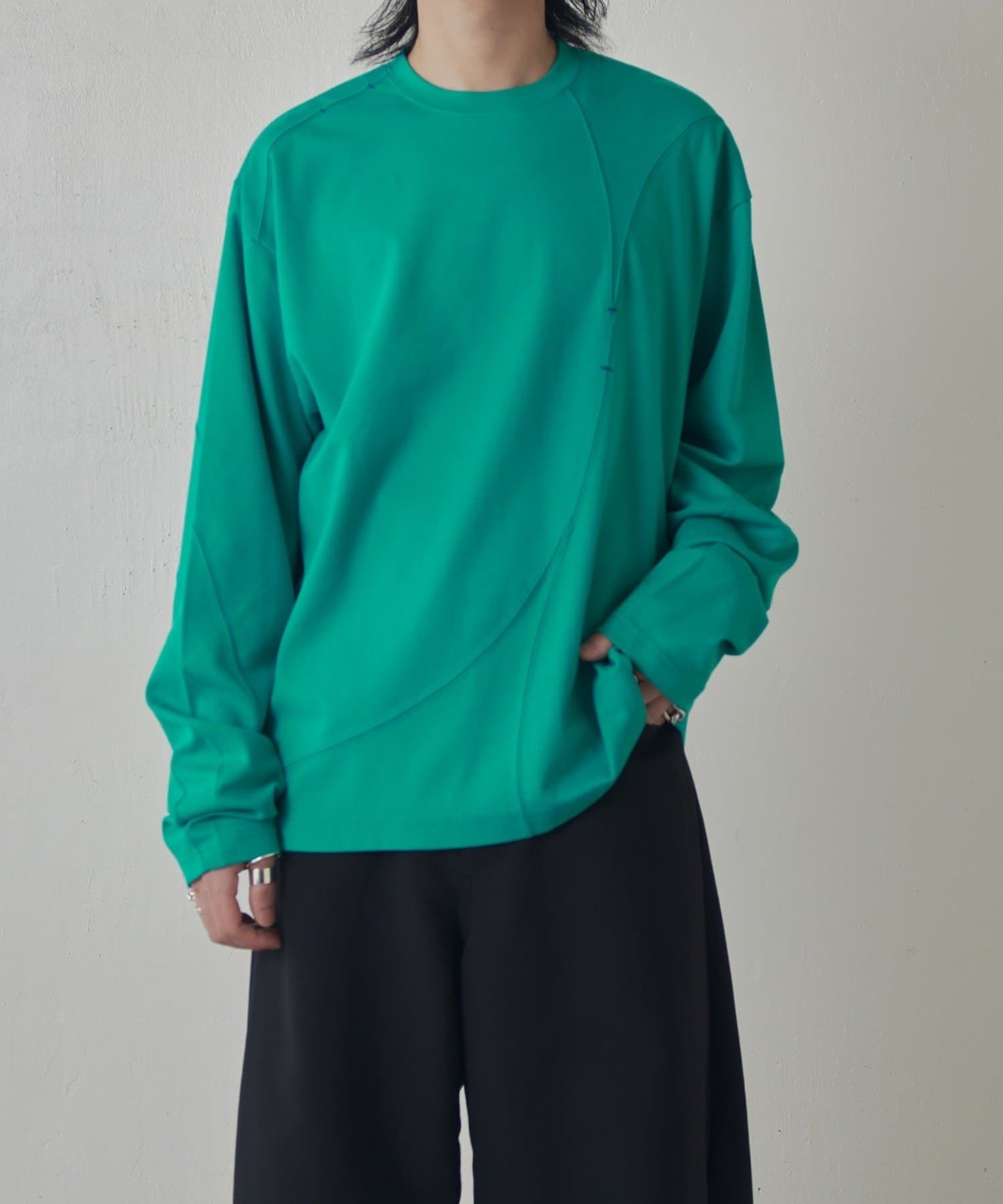 Lui's(ルイス) ランダム切替ロングスリーブTシャツ