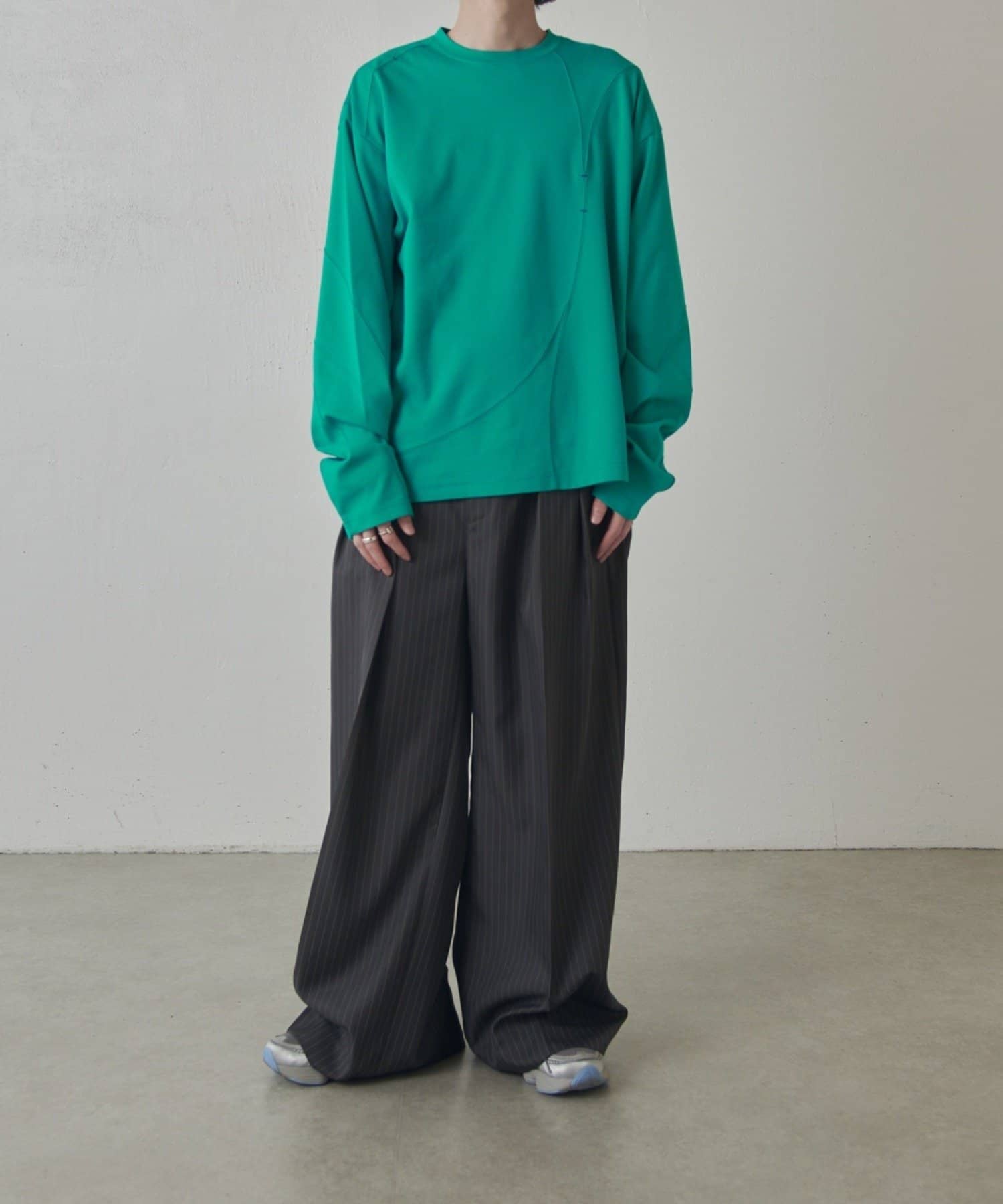 Lui's(ルイス) ランダム切替ロングスリーブTシャツ