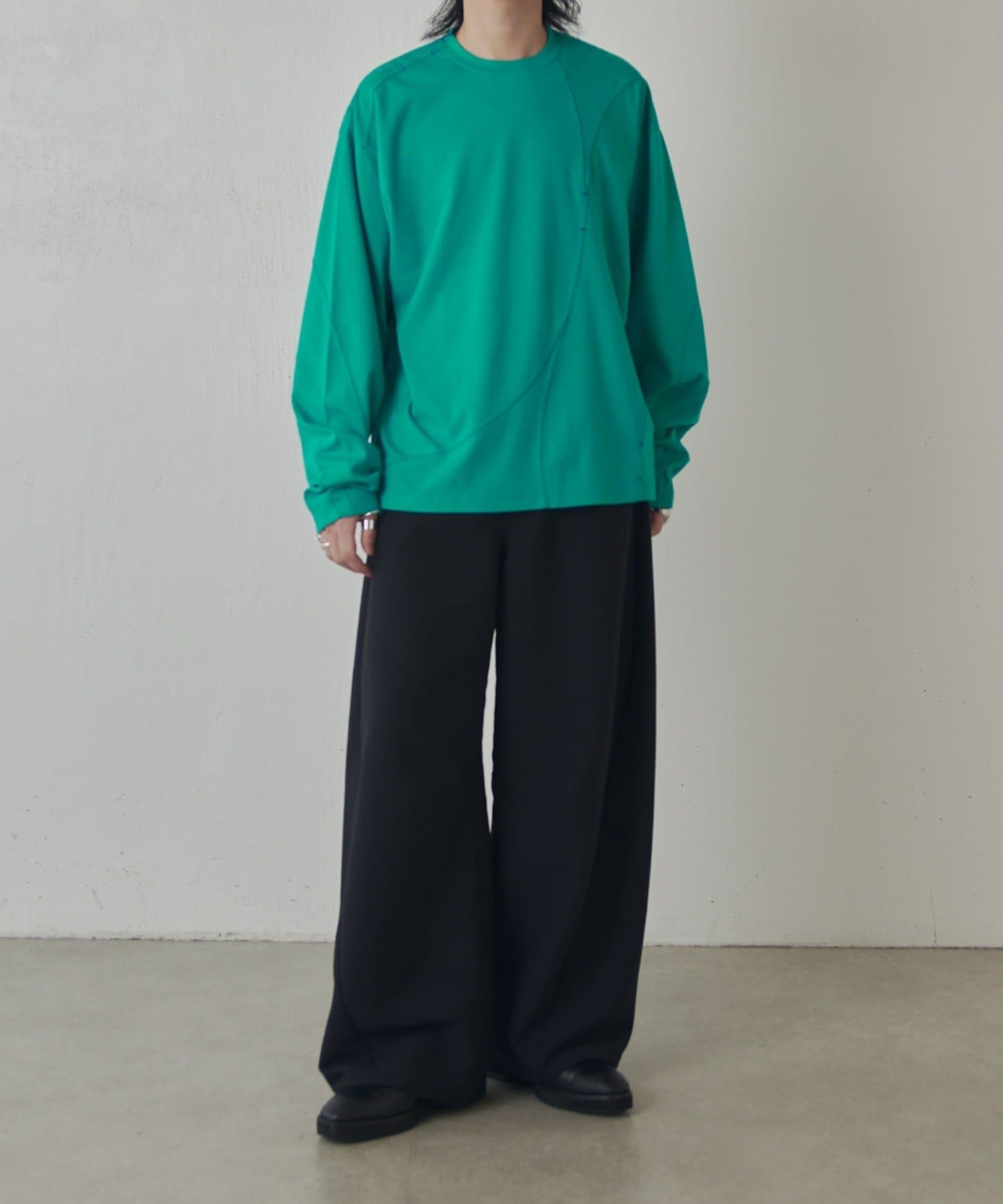 Lui's(ルイス) ランダム切替ロングスリーブTシャツ