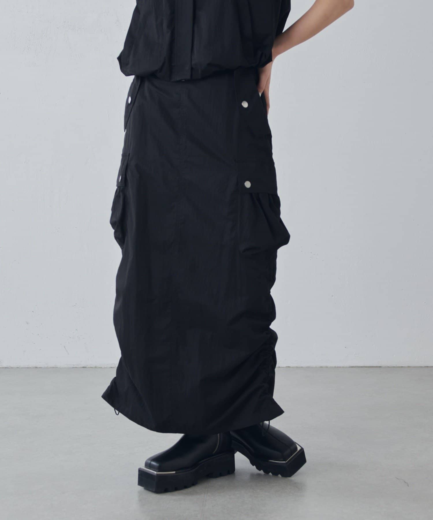 Lui's(ルイス) 【セットアップ対応◎】ドロスドカーゴスカート