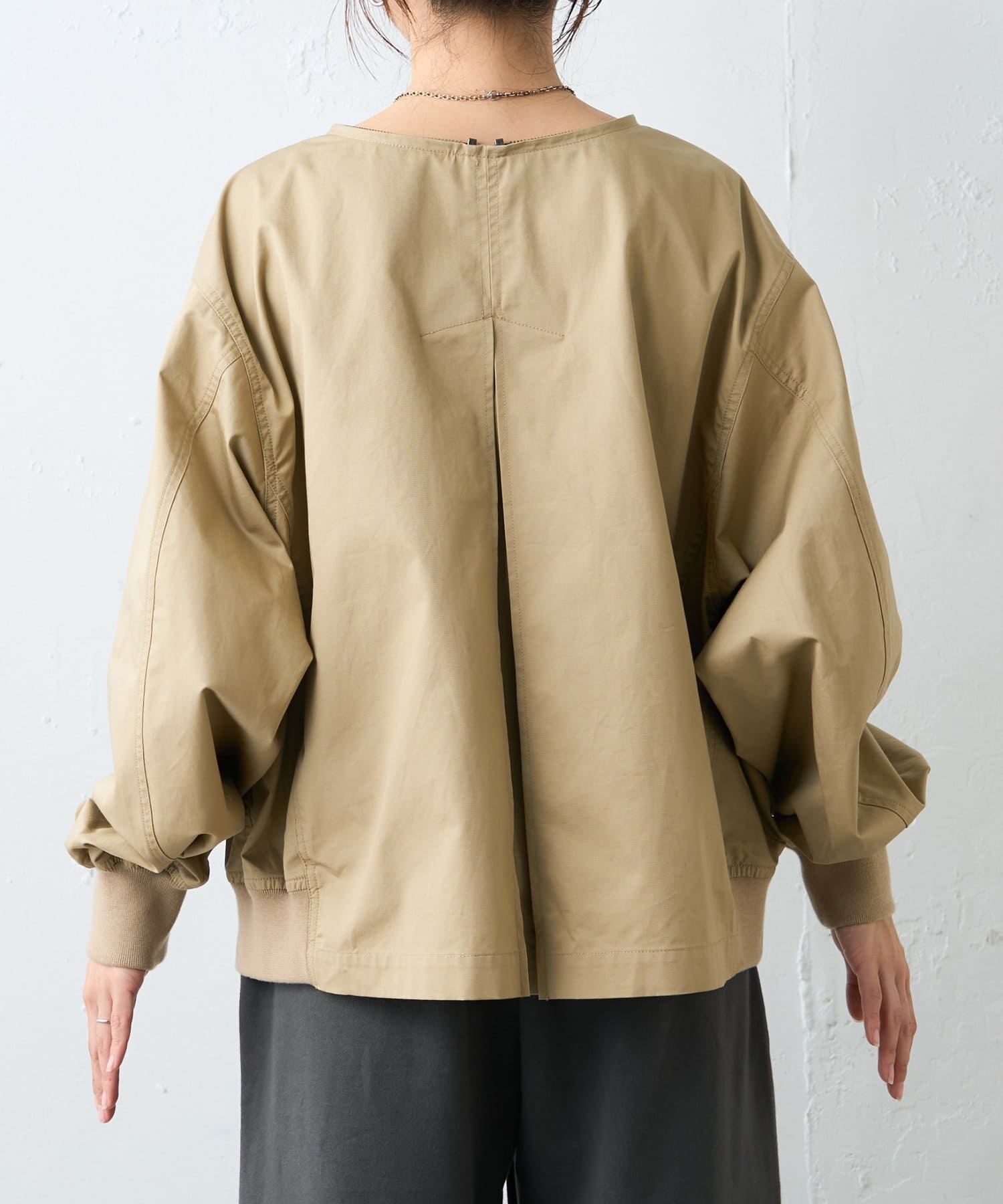 CIAOPANIC TYPY(チャオパニックティピー) ≪26SS展示会アイテム≫【2WAY】ZIP切替トレンチコート