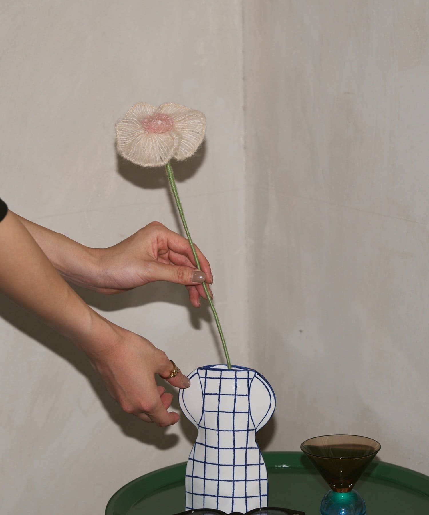 BIRTHDAY BAR(バースデイバー) 【SAHIR サヒール】　Yarn flowers　毛糸 花