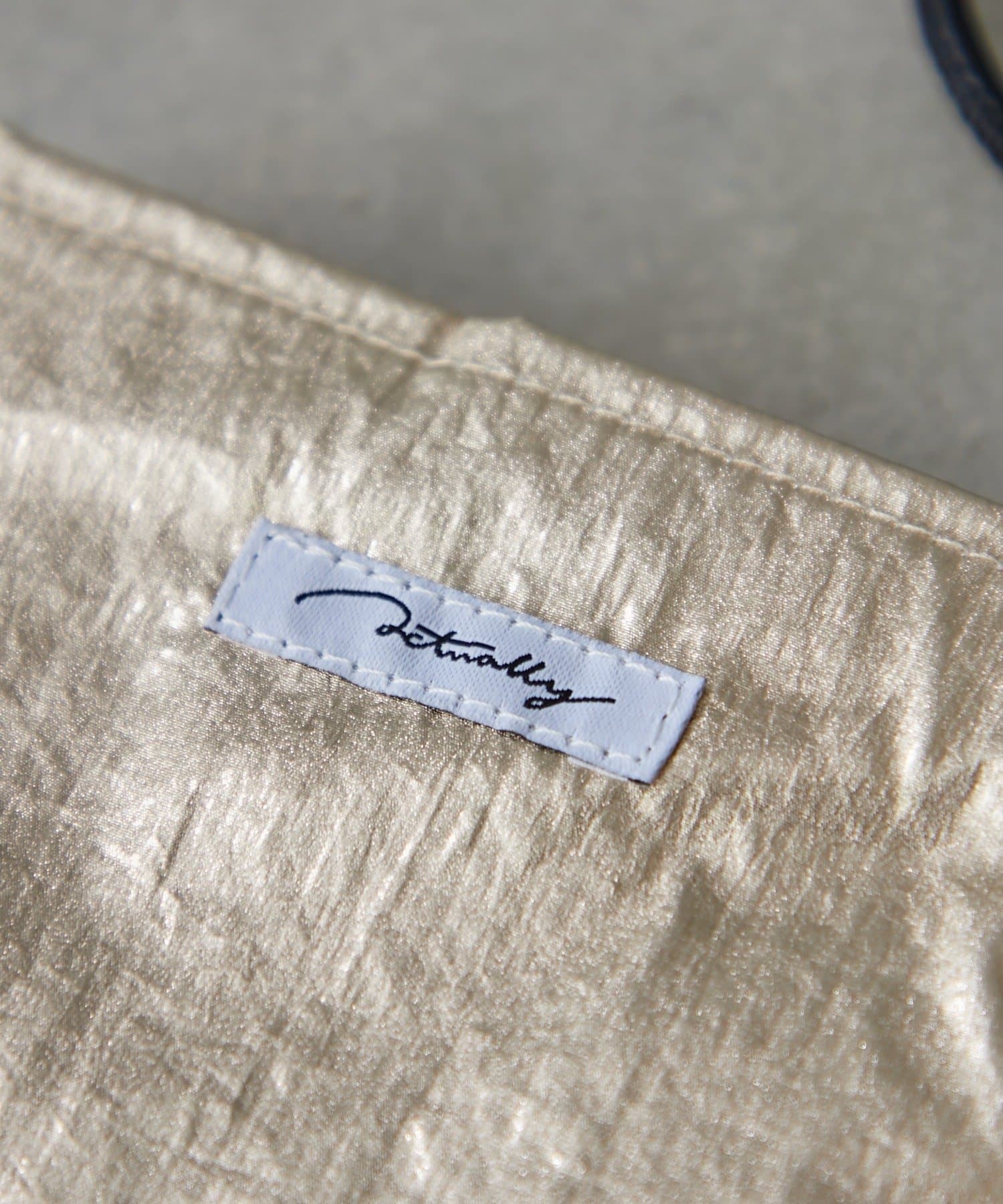 BIRTHDAY BAR(バースデイバー) メタリックフラットエコバッグ