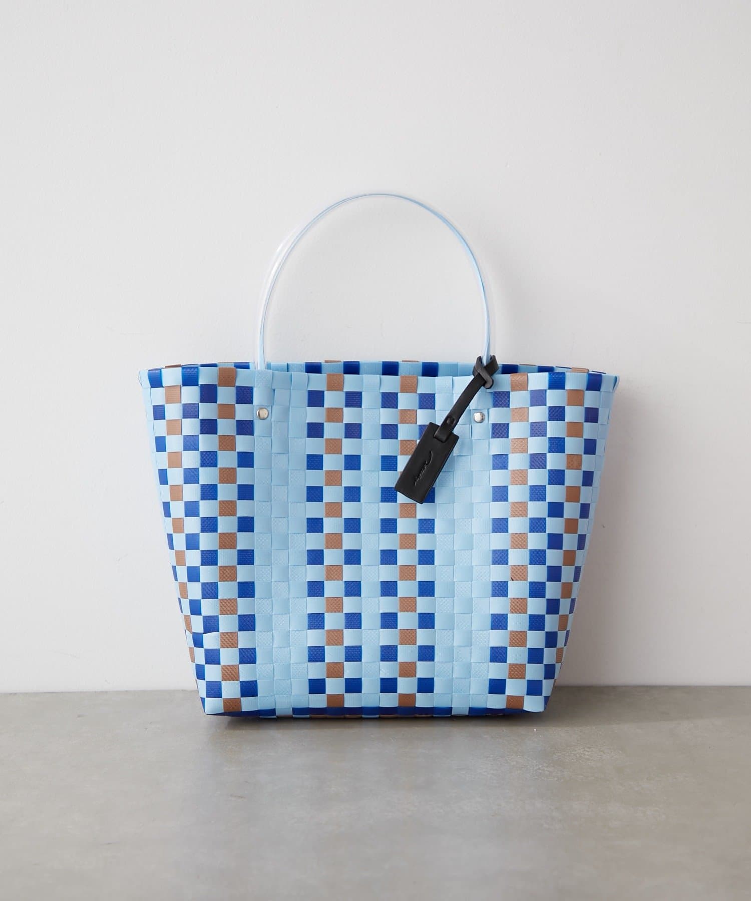 BIRTHDAY BAR(バースデイバー) PPストライプカゴバッグ