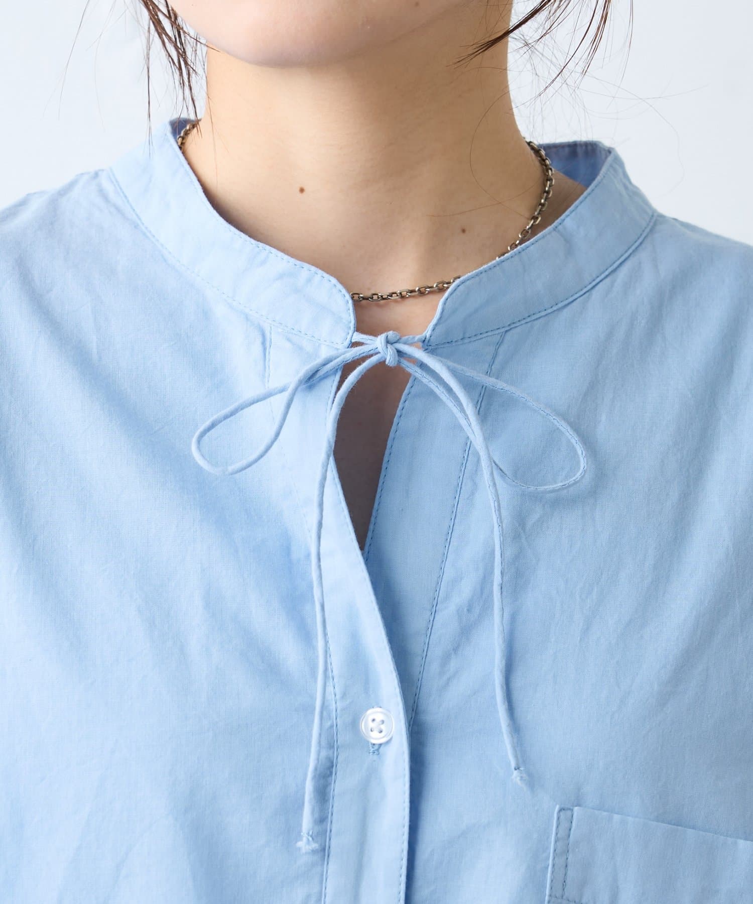 CIAOPANIC TYPY(チャオパニックティピー) アソート柄裾バルーンチュニックブラウス