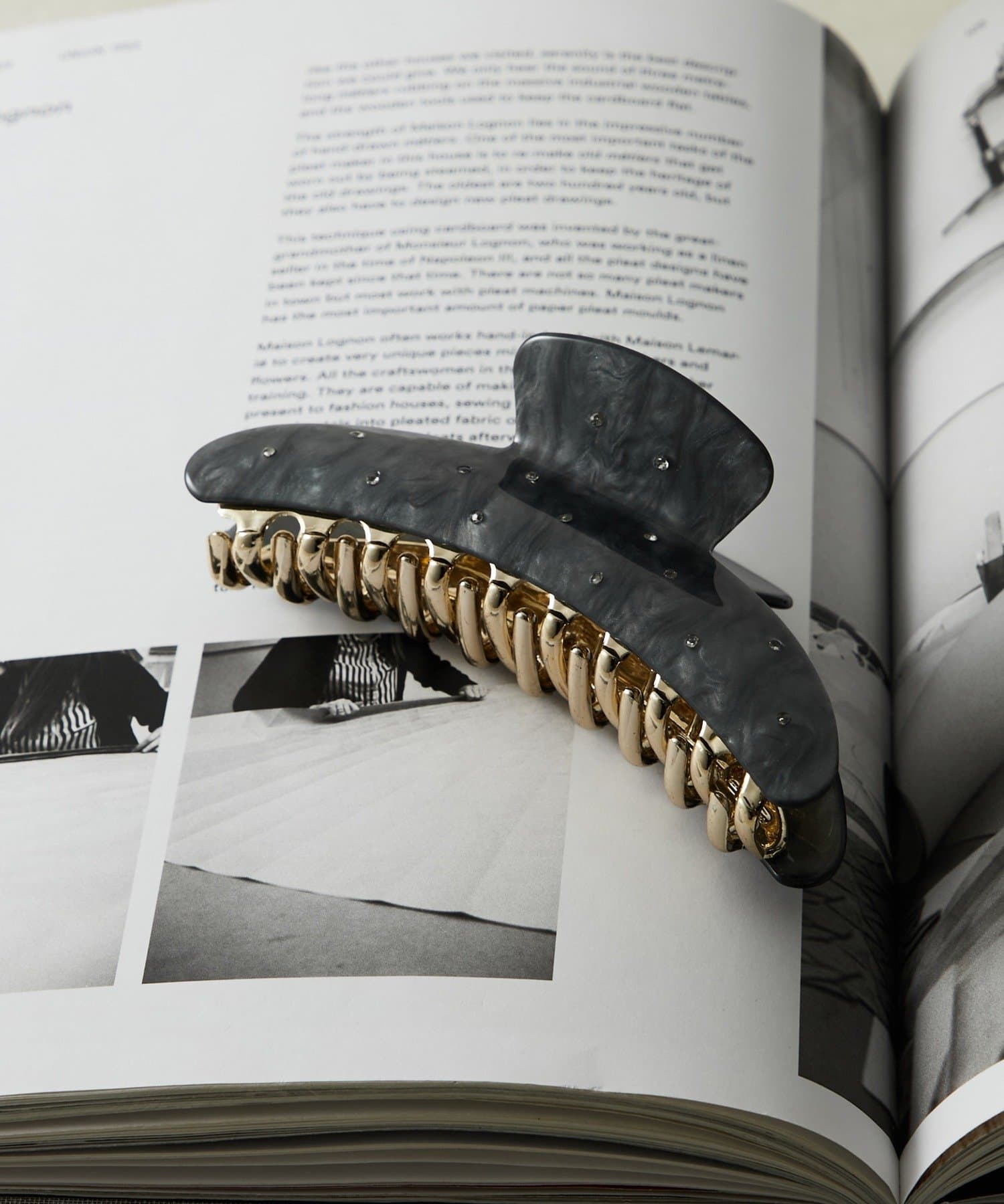 Lattice(ラティス) ストーン付きニュアンスクリップ