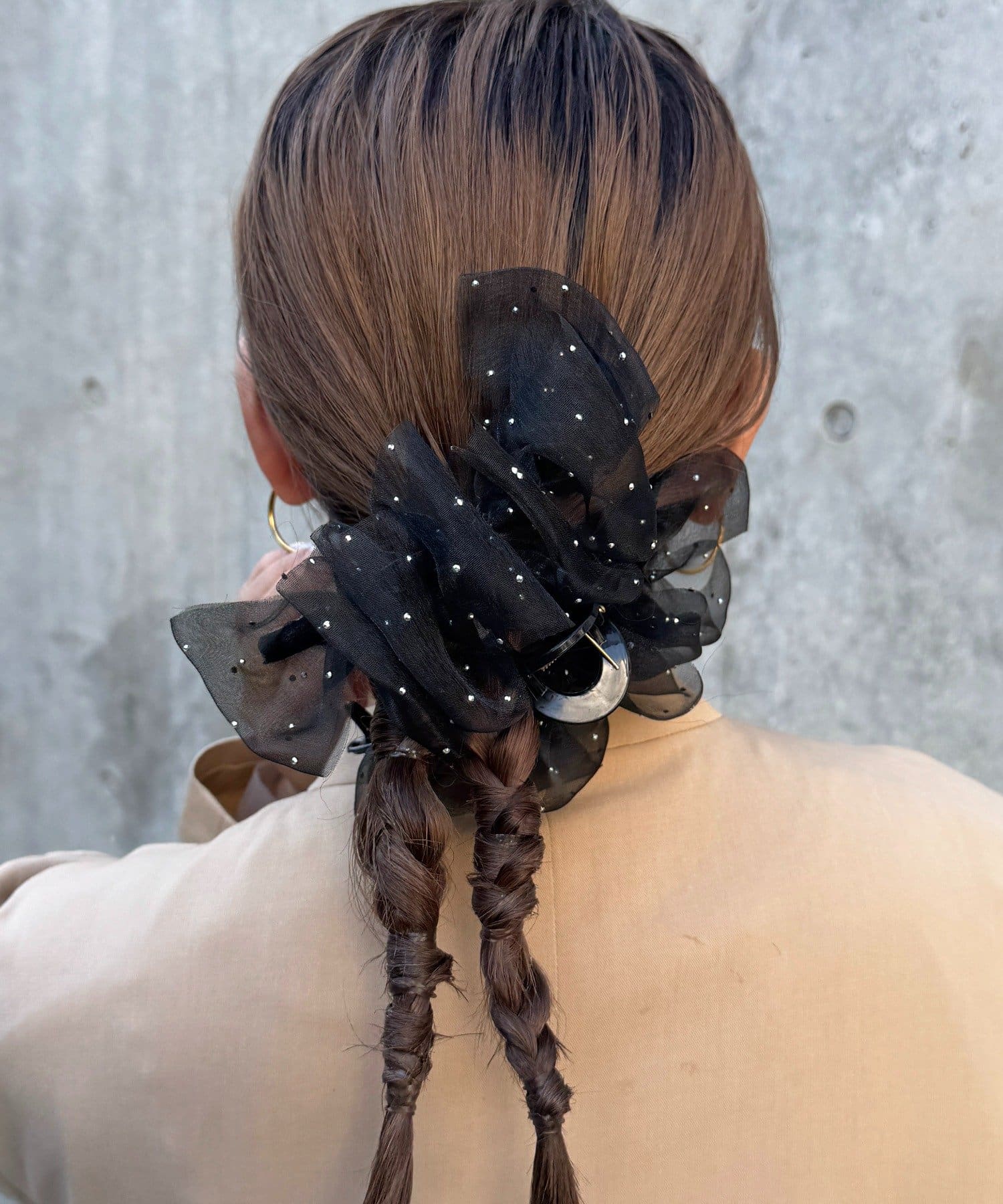 Lattice(ラティス) ストーン付きシアークリップ