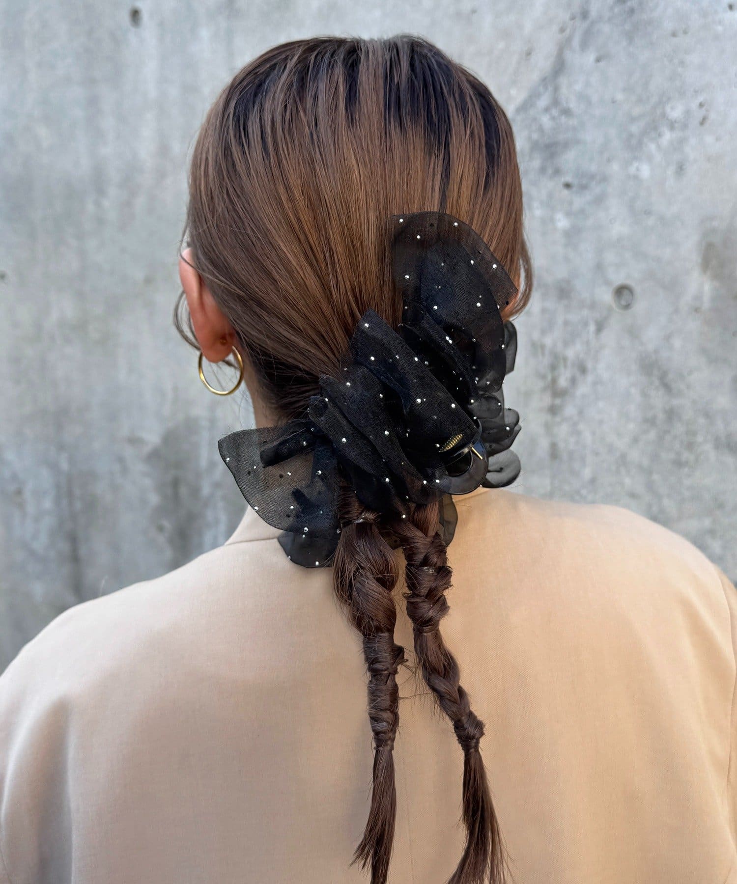 Lattice(ラティス) ストーン付きシアークリップ