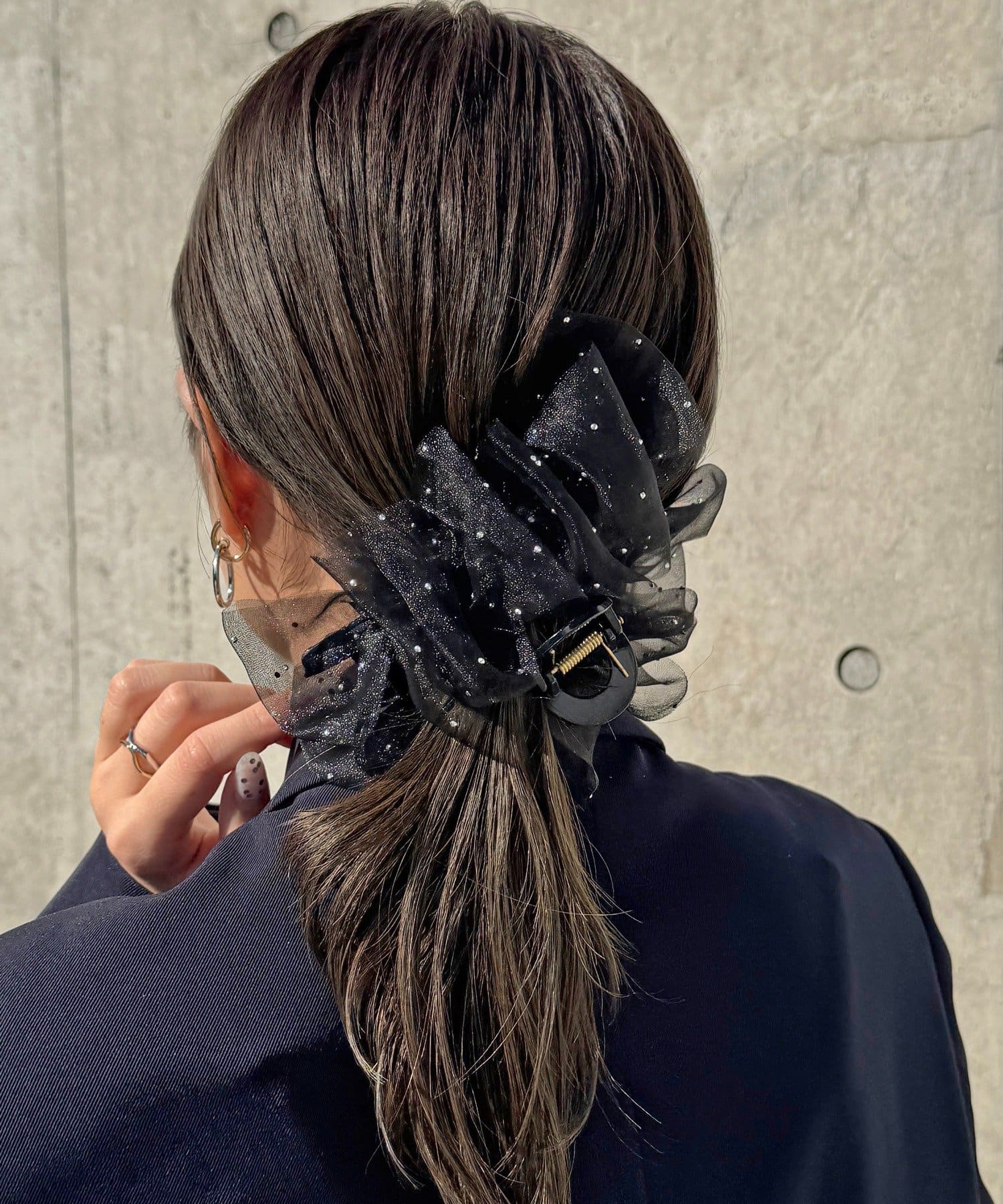 Lattice(ラティス) ストーン付きシアークリップ