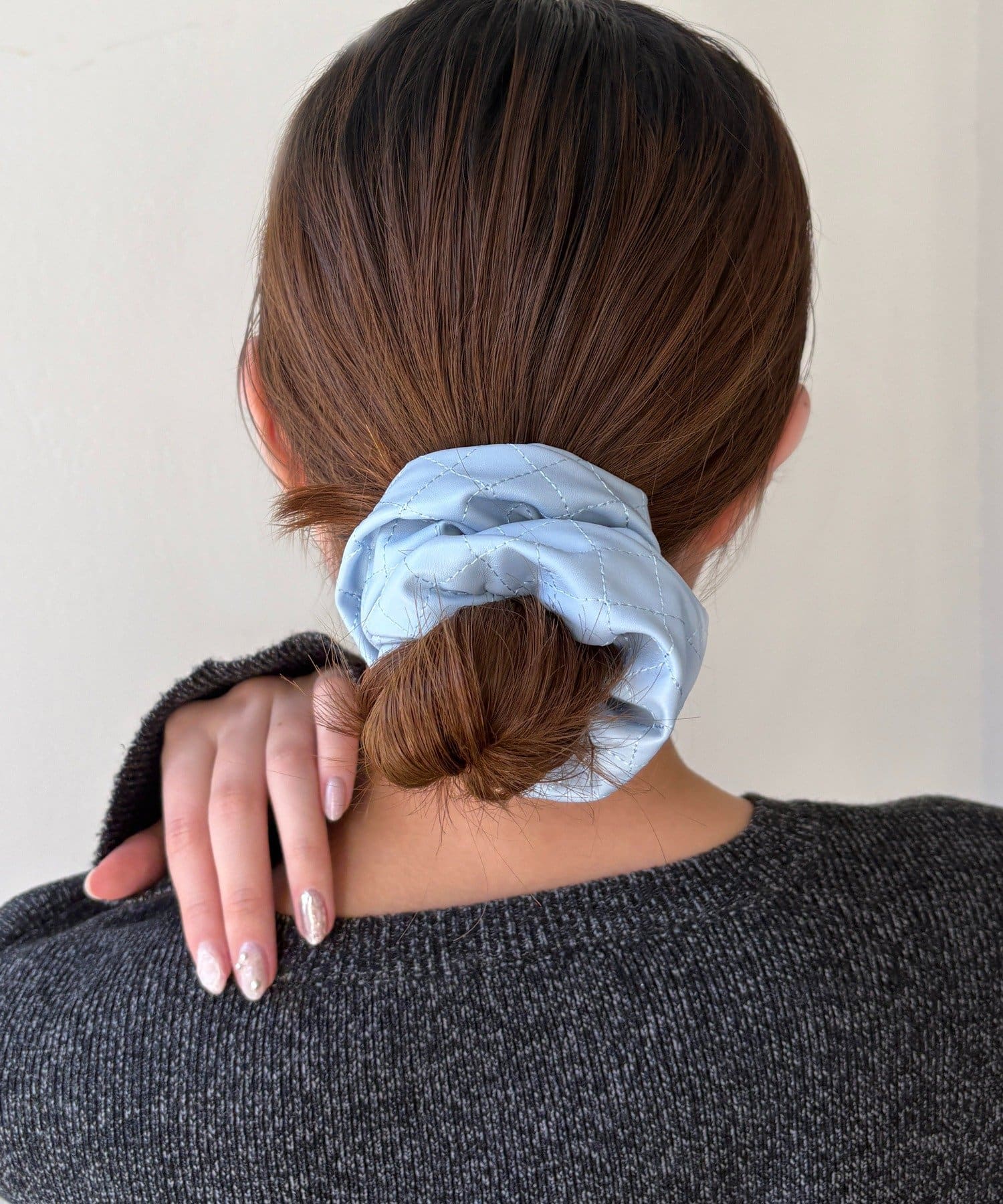 Lattice(ラティス) キルティングシュシュ