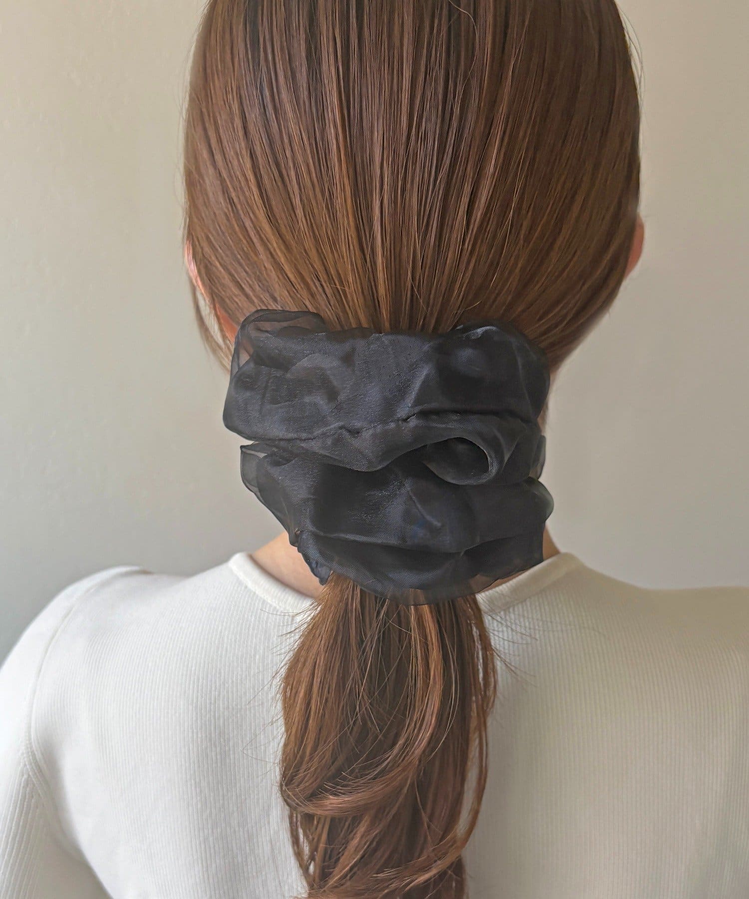 Lattice(ラティス) シアーボリュームシュシュ