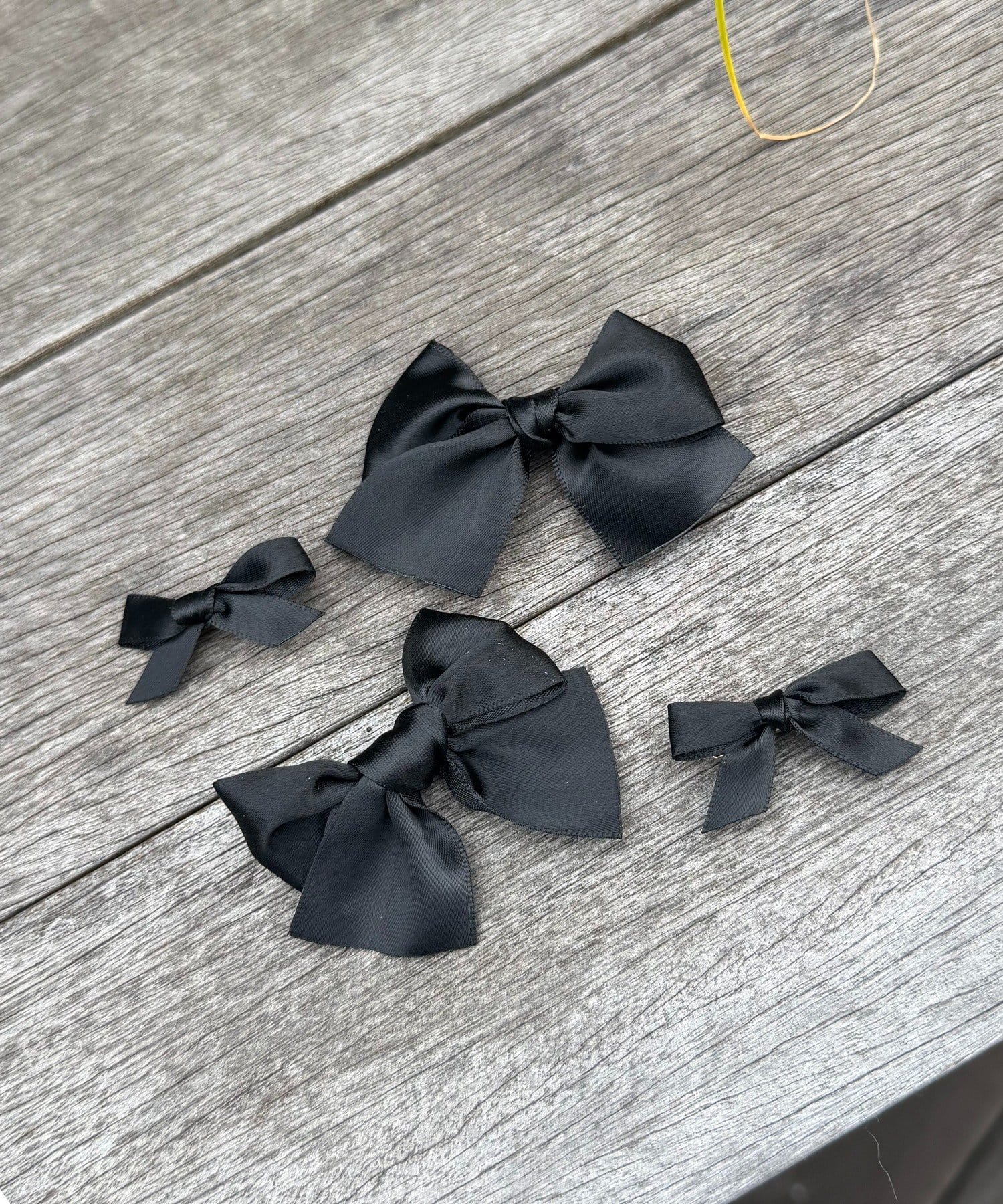 Lattice(ラティス) サテンリボンミニクリップセット(4P)