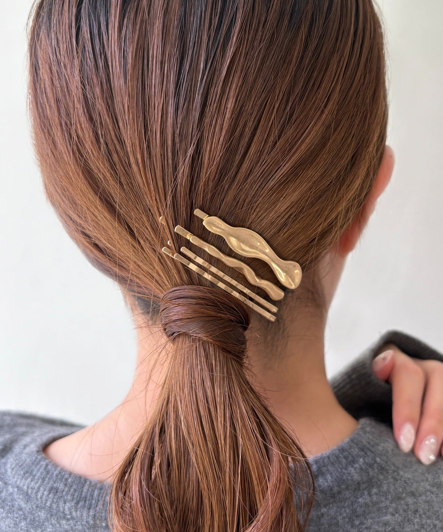 Lattice(ラティス) ニュアンスマットヘアピンセット(4P)