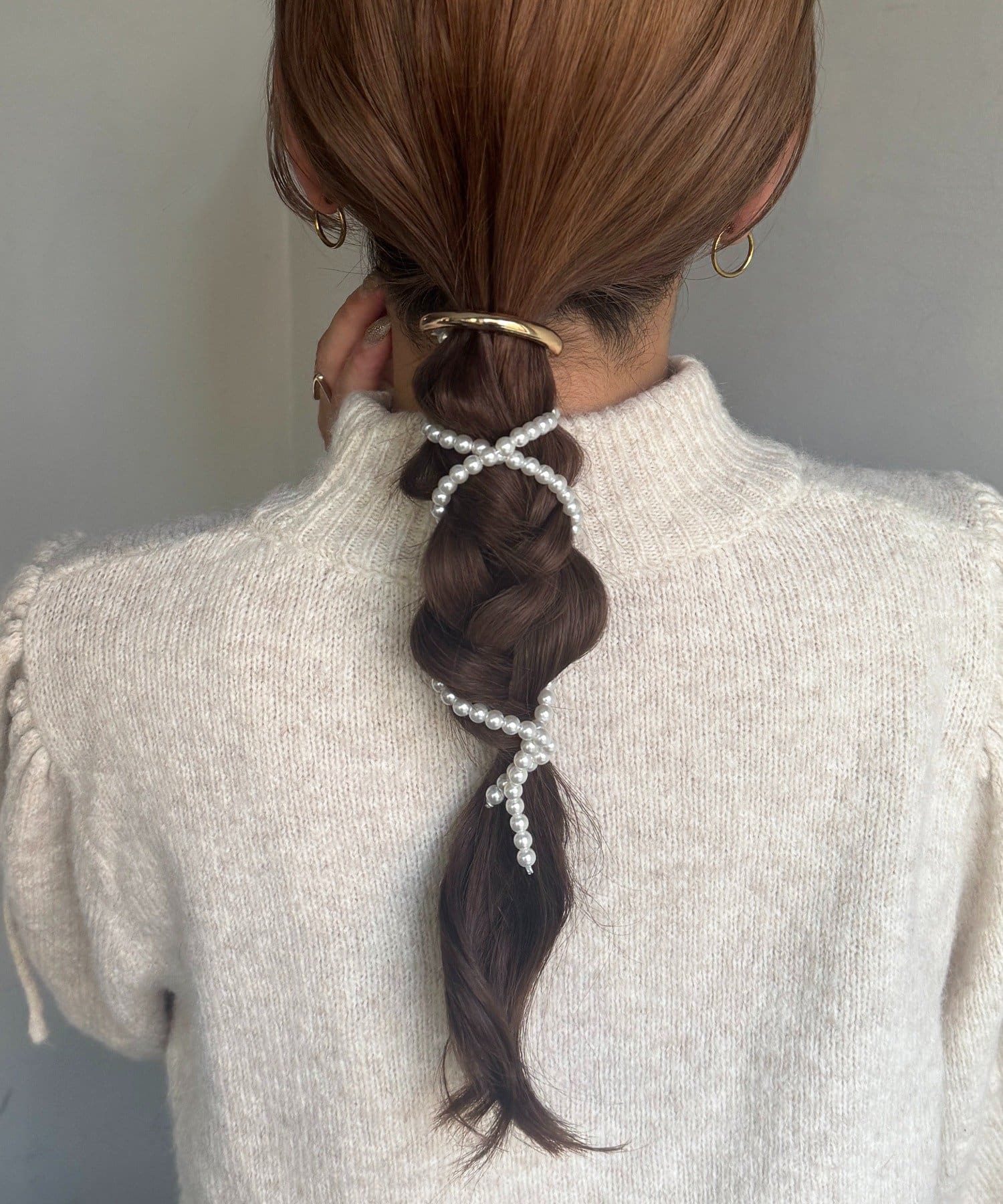 Lattice(ラティス) パールマルチリボンヘアカフ