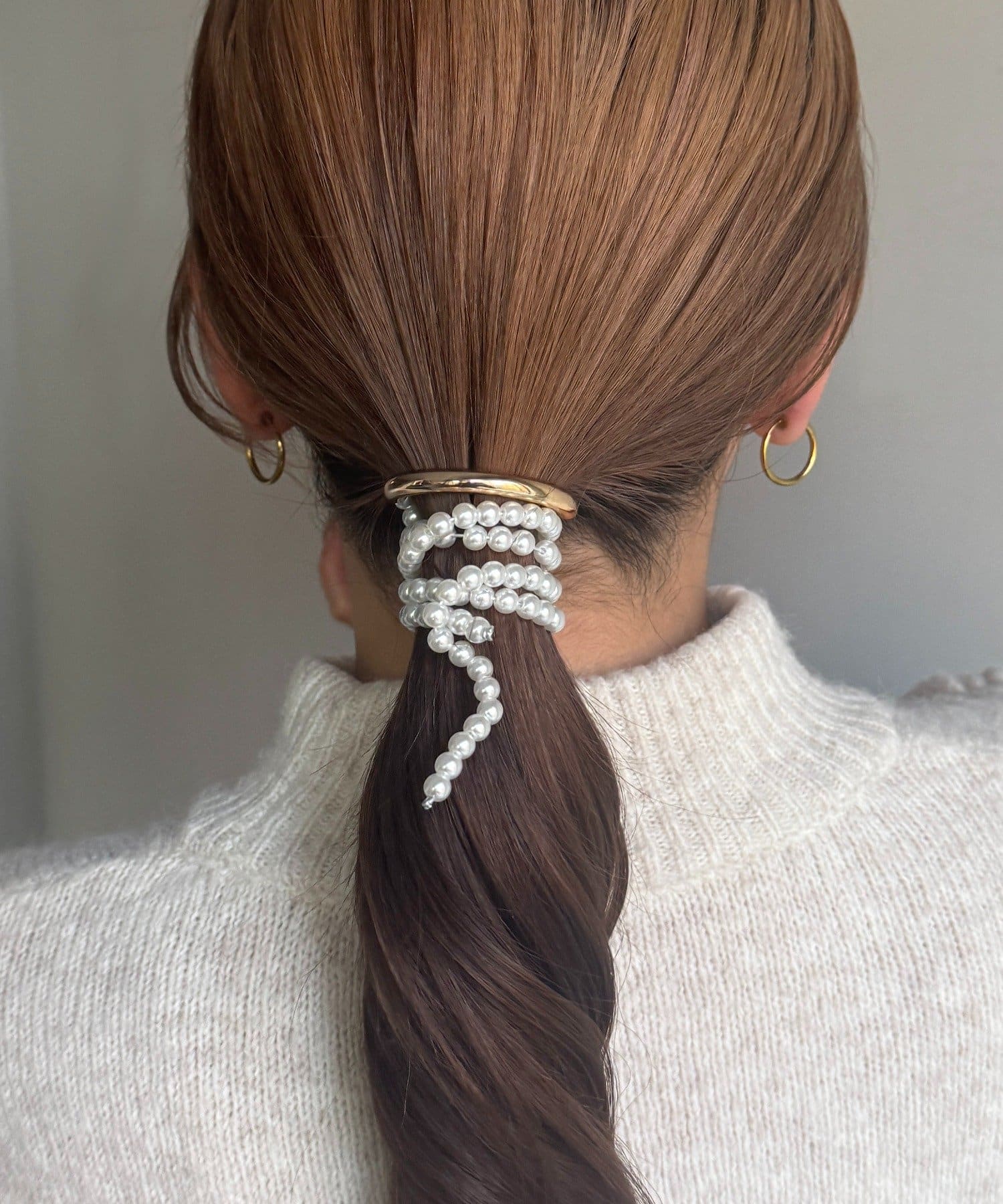 Lattice(ラティス) パールマルチリボンヘアカフ