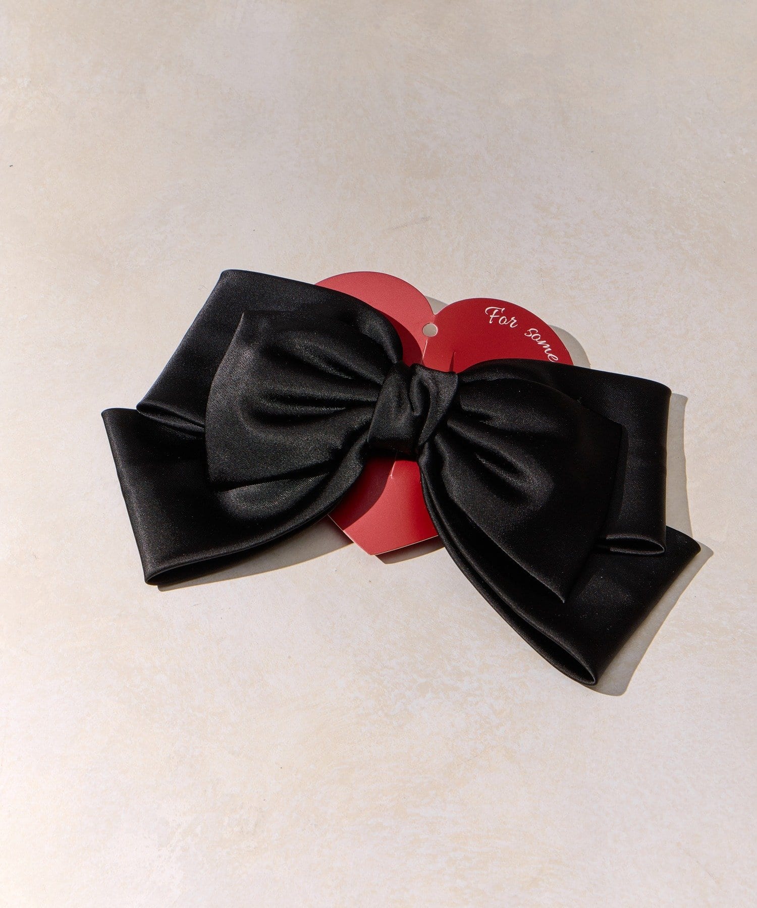 Lattice(ラティス) サテンリボンバレッタ