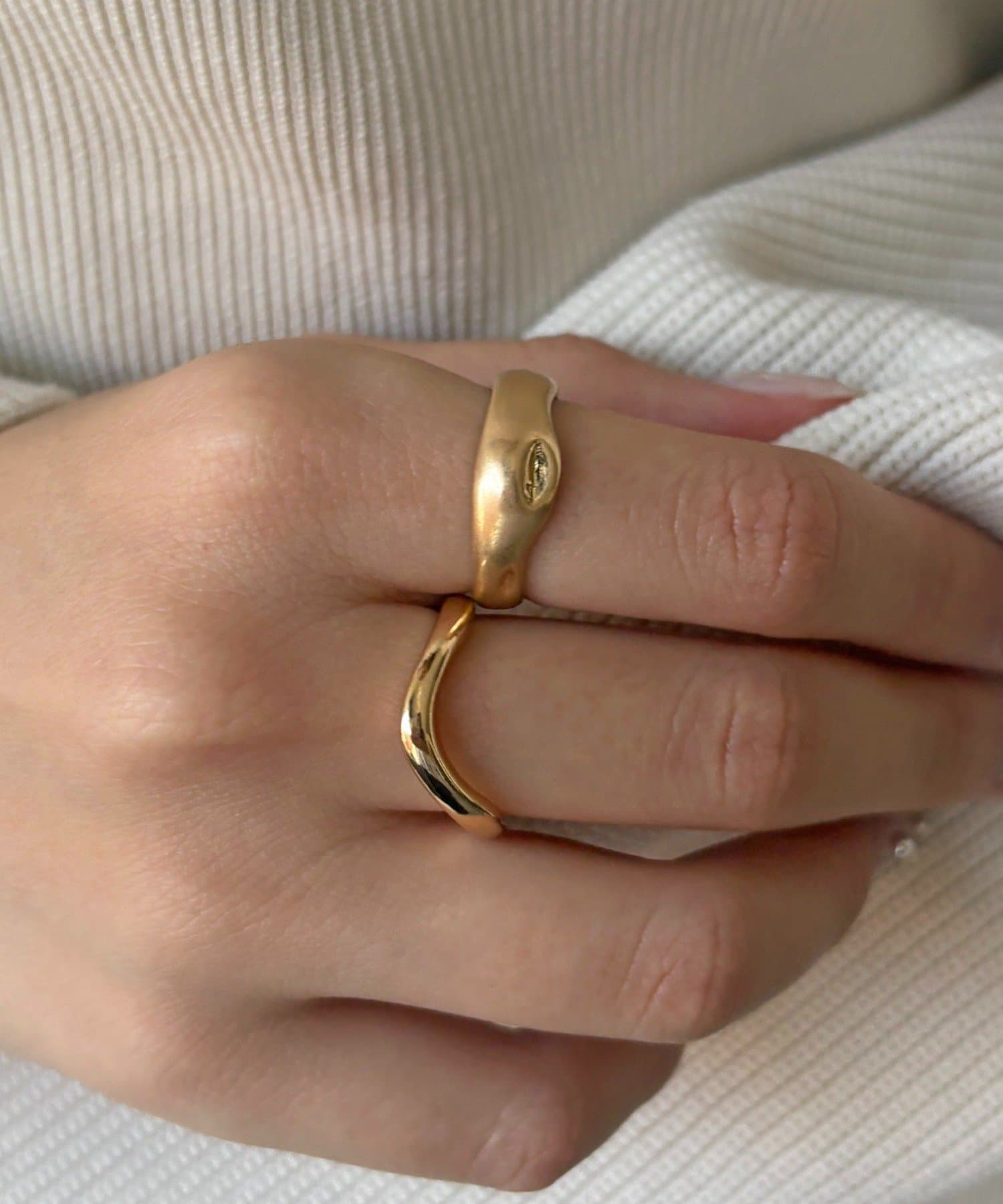 Lattice(ラティス) ニュアンスリングセット(2P)