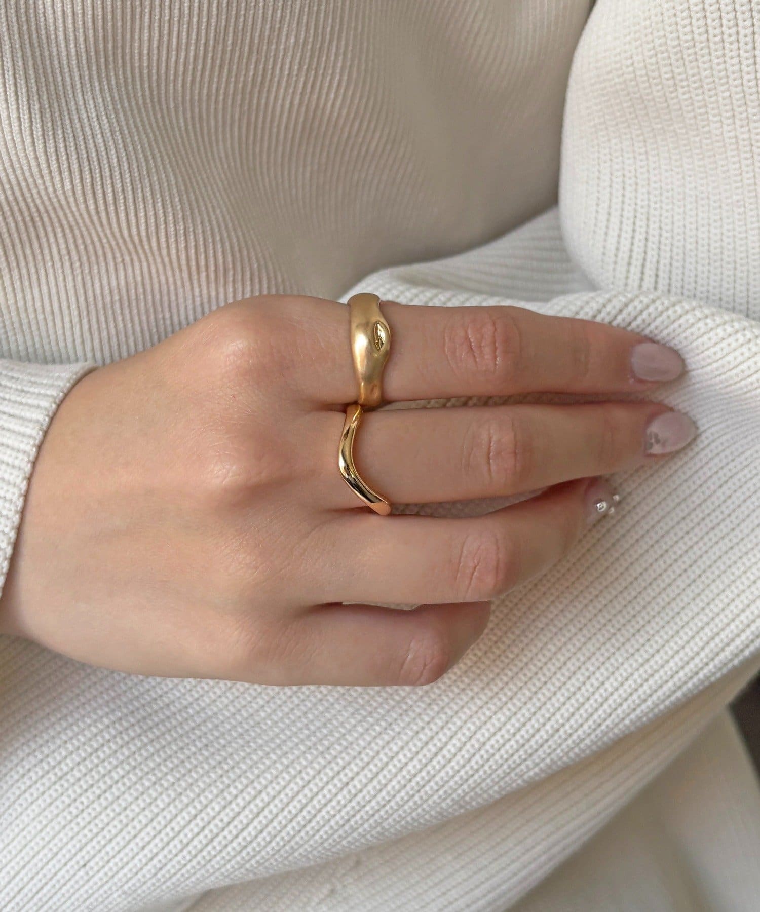 Lattice(ラティス) ニュアンスリングセット(2P)