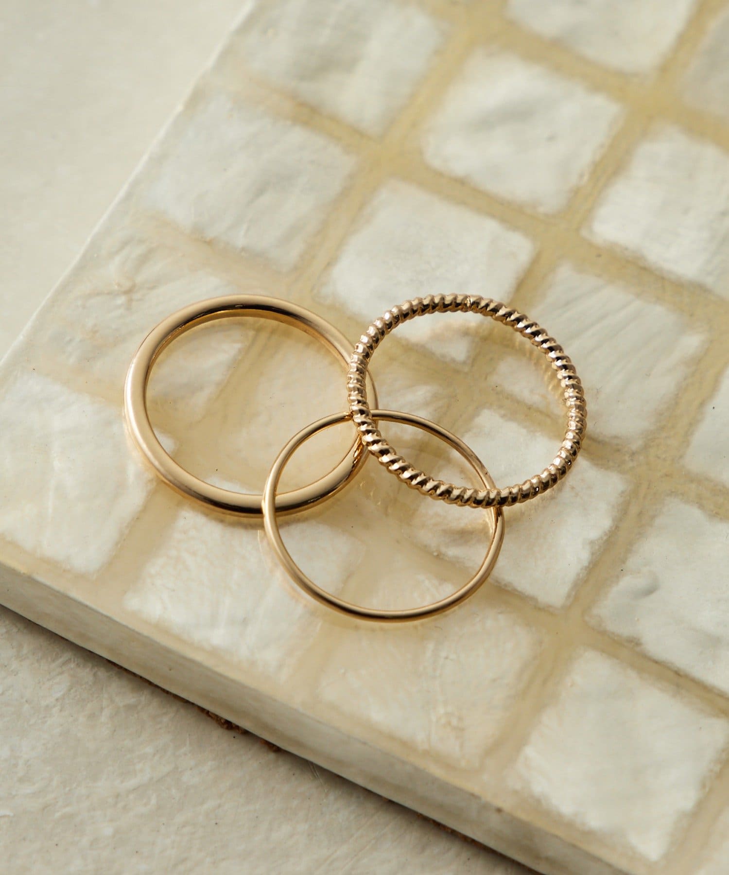 Lattice(ラティス) シンプルリングセット(3P)