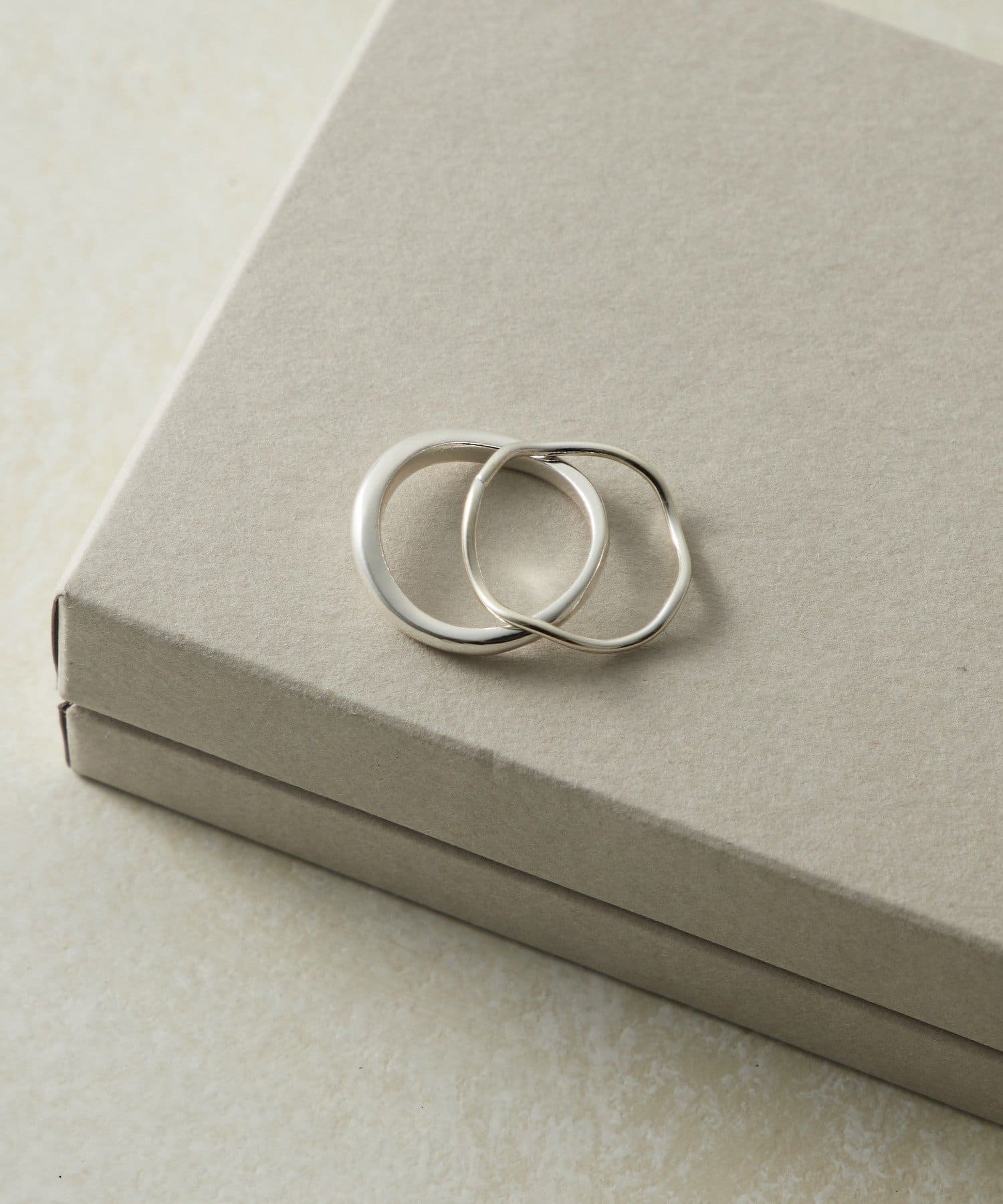 Lattice(ラティス) ニュアンスリングセット(2P)