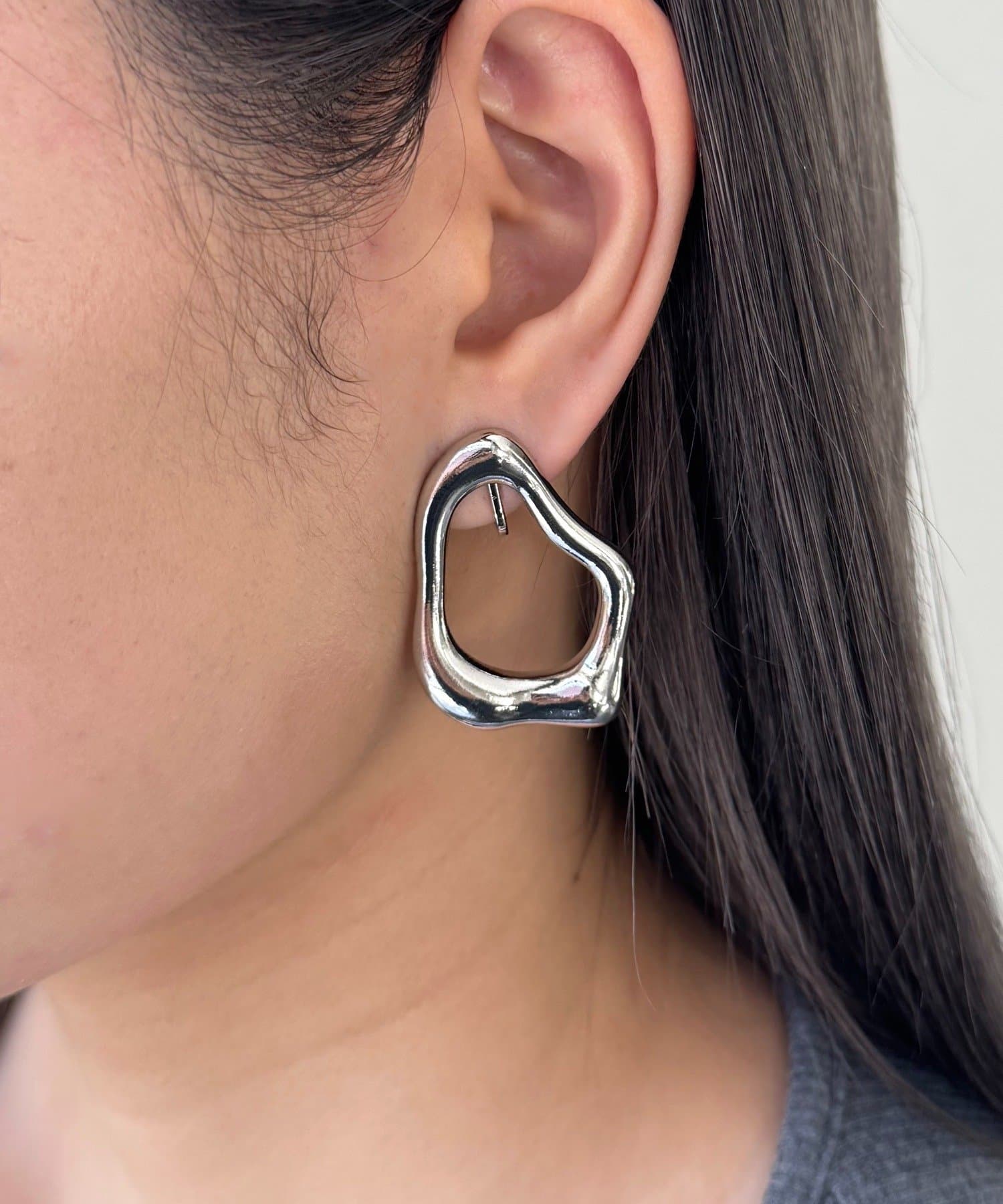 Lattice(ラティス) ニュアンスメタルイヤリング