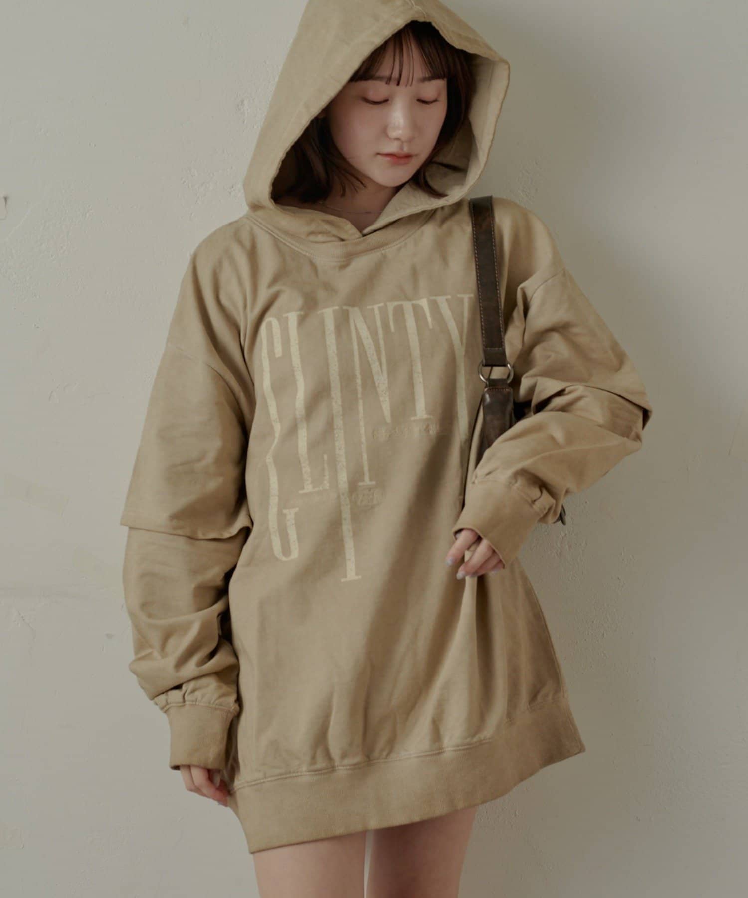 mline(エムライン) [mline]ペーパー レイヤーワンピース