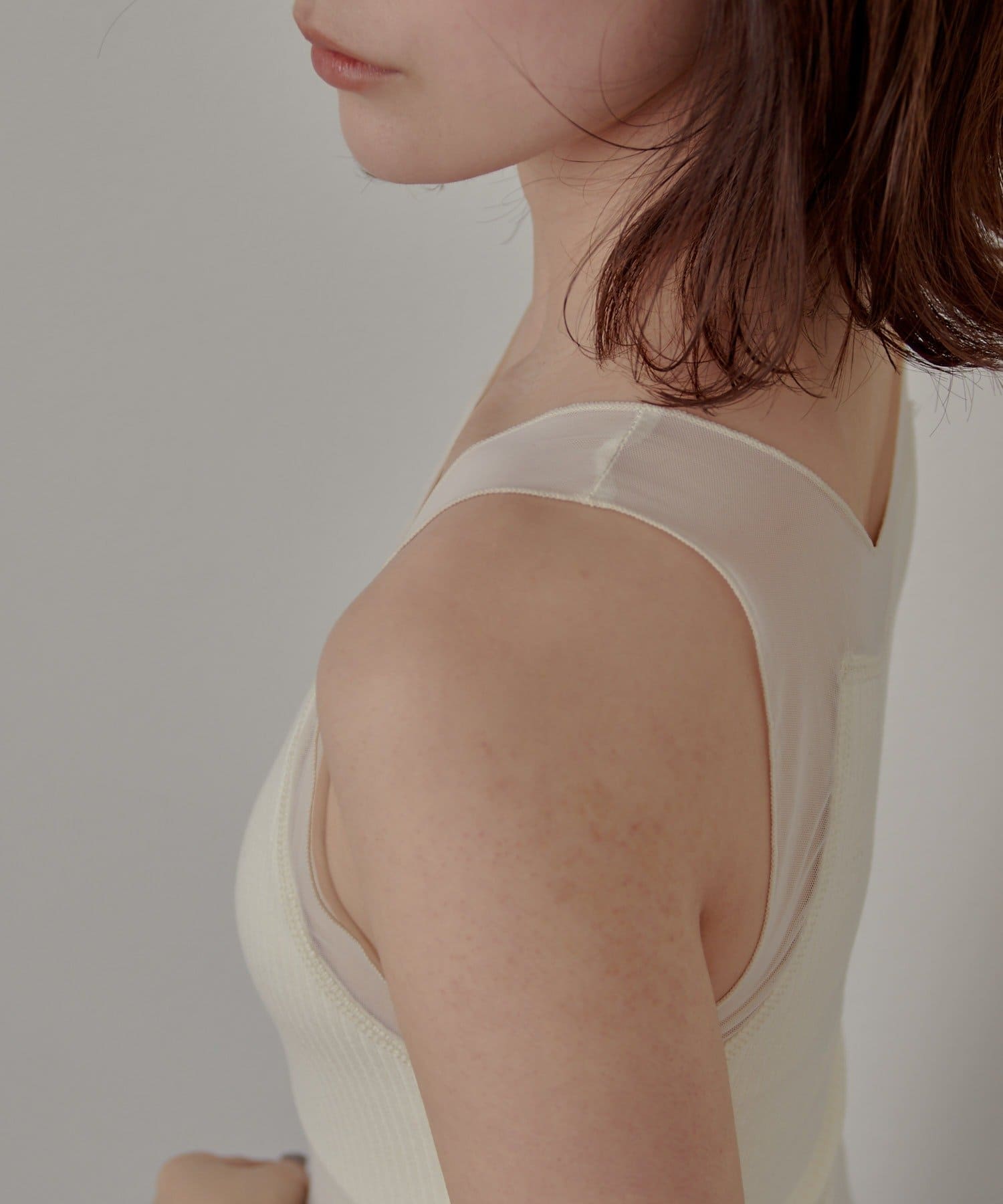 mline(エムライン) [mline]シアーレイヤーキャミ