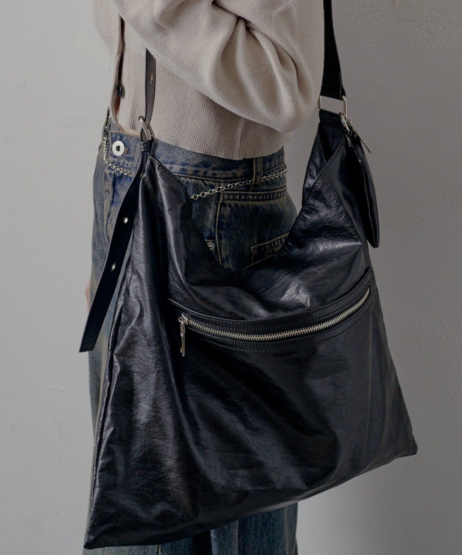 mline(エムライン) [mline]ハトメベルト トートバッグ