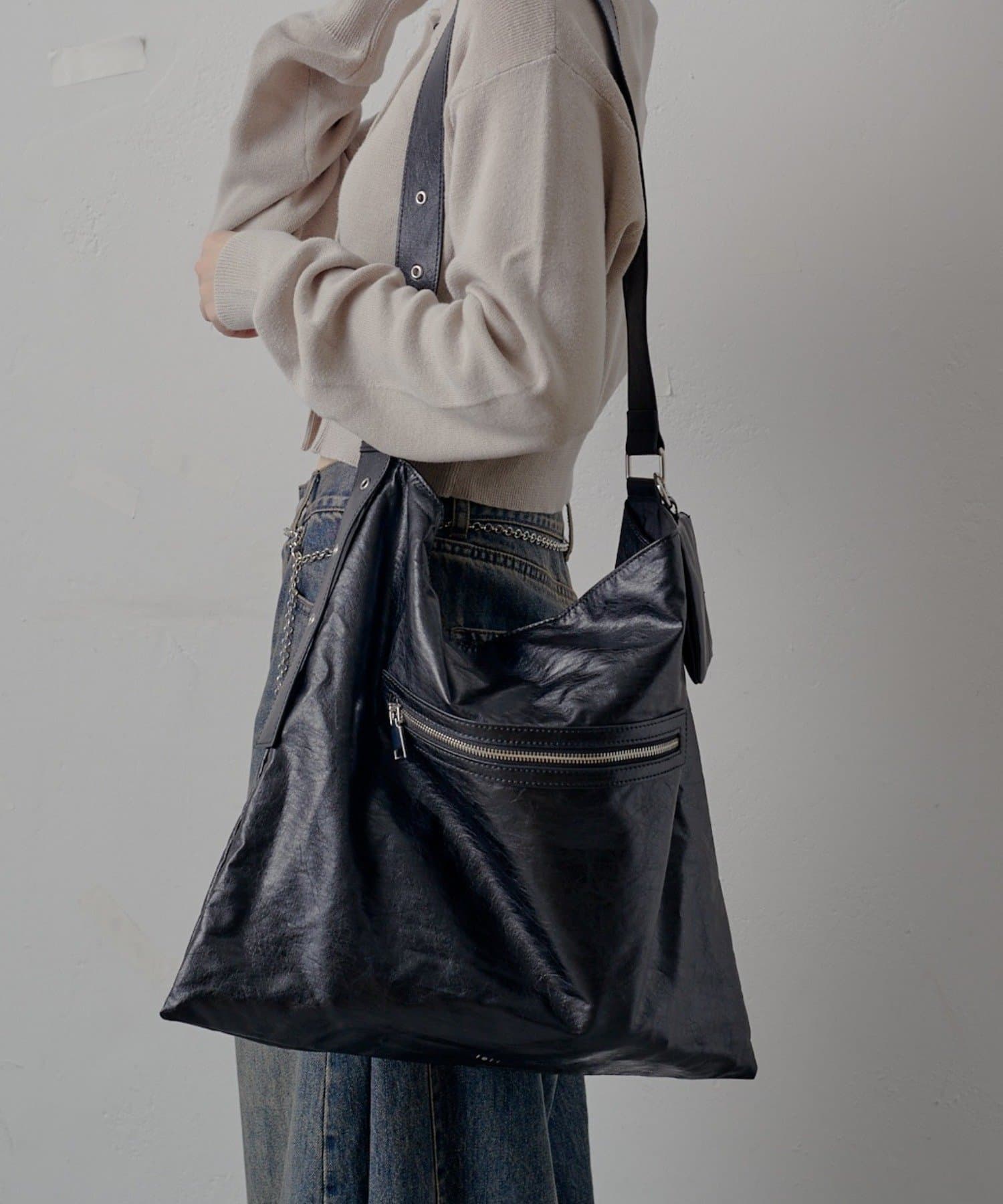 mline(エムライン) [mline]ハトメベルト トートバッグ