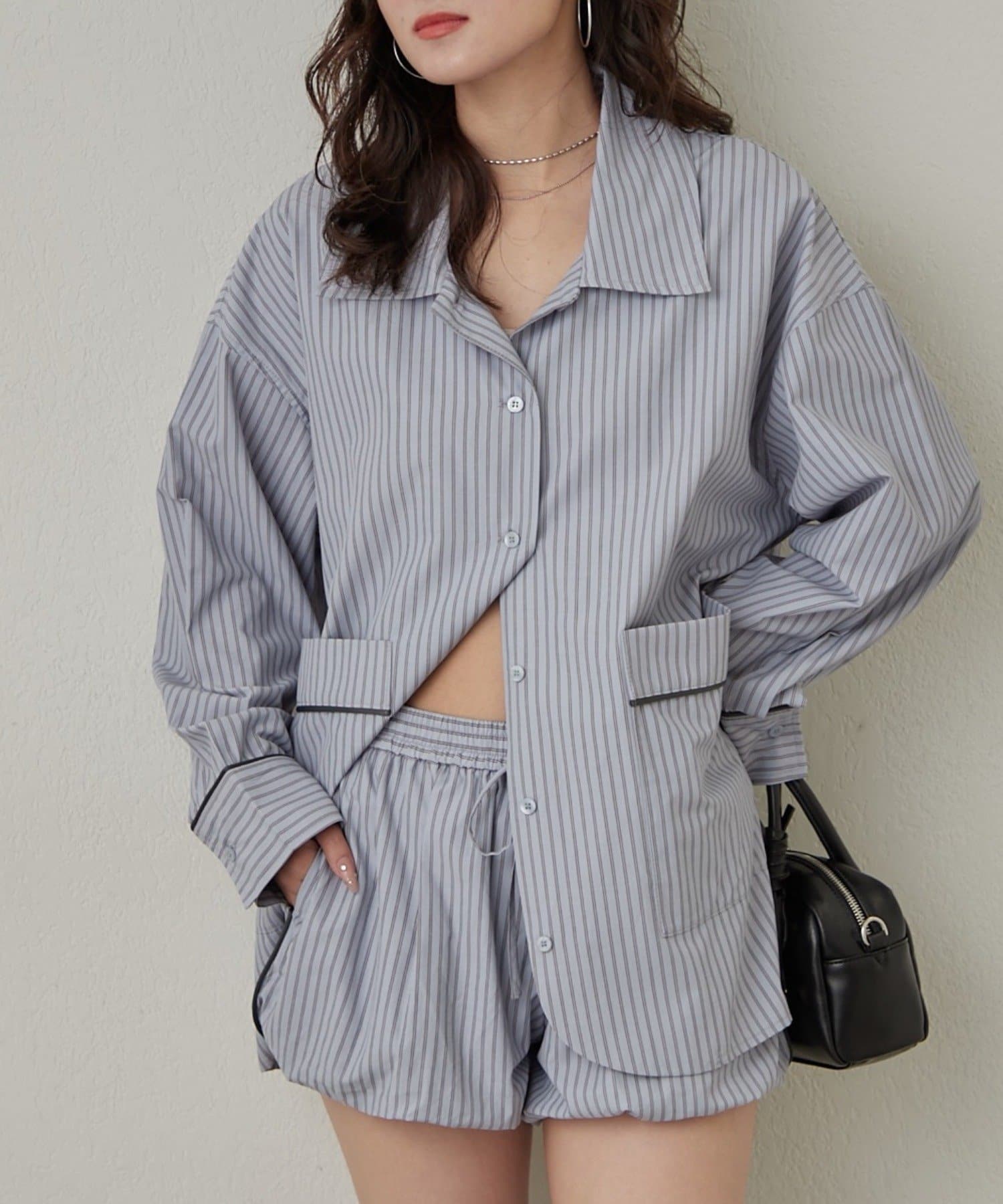 mline(エムライン) [mline]パジャマ ビッグシャツ