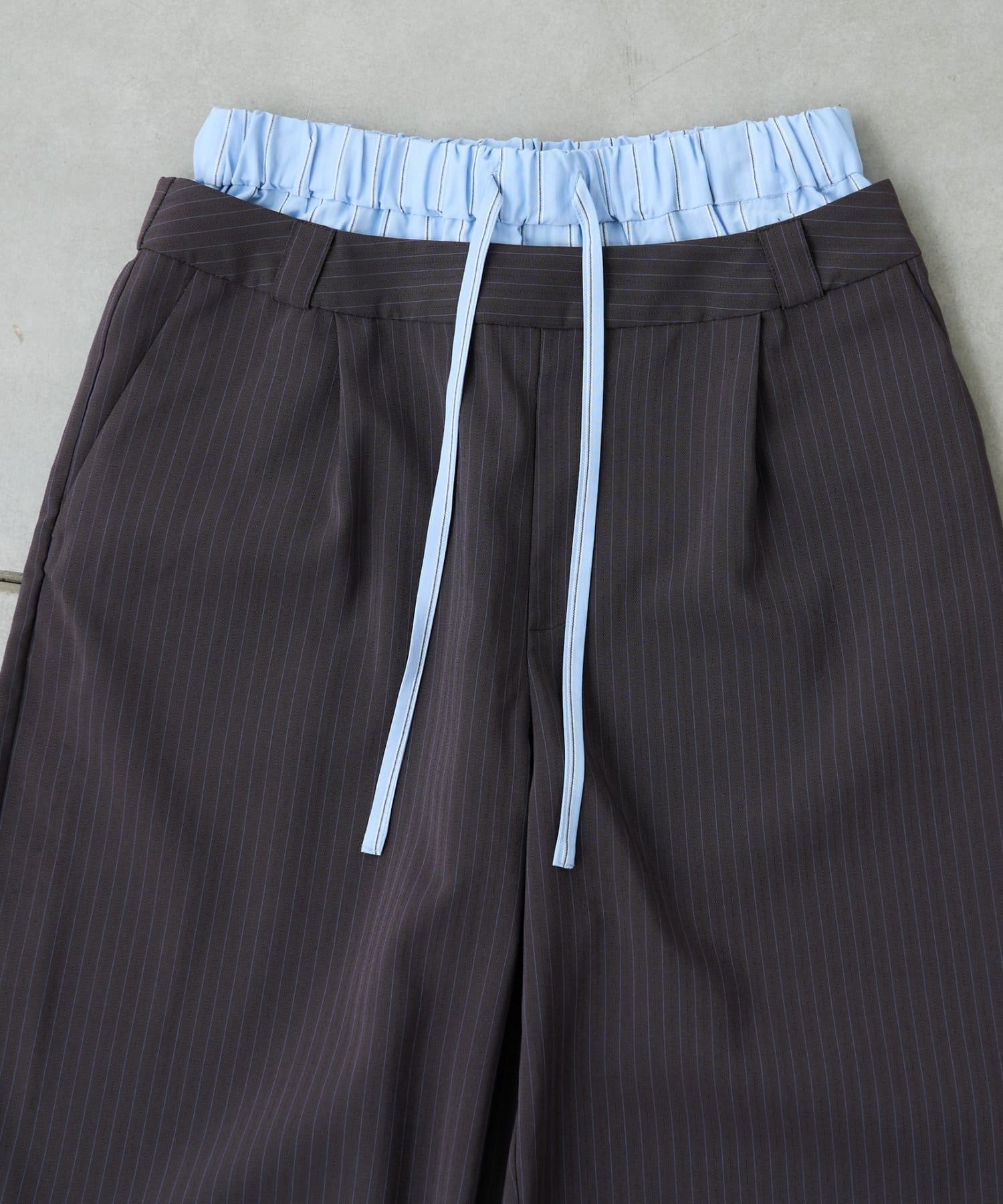 CIAOPANIC TYPY(チャオパニックティピー) ≪26SS展示会アイテム≫ダブルウエストワイドイージースラックス