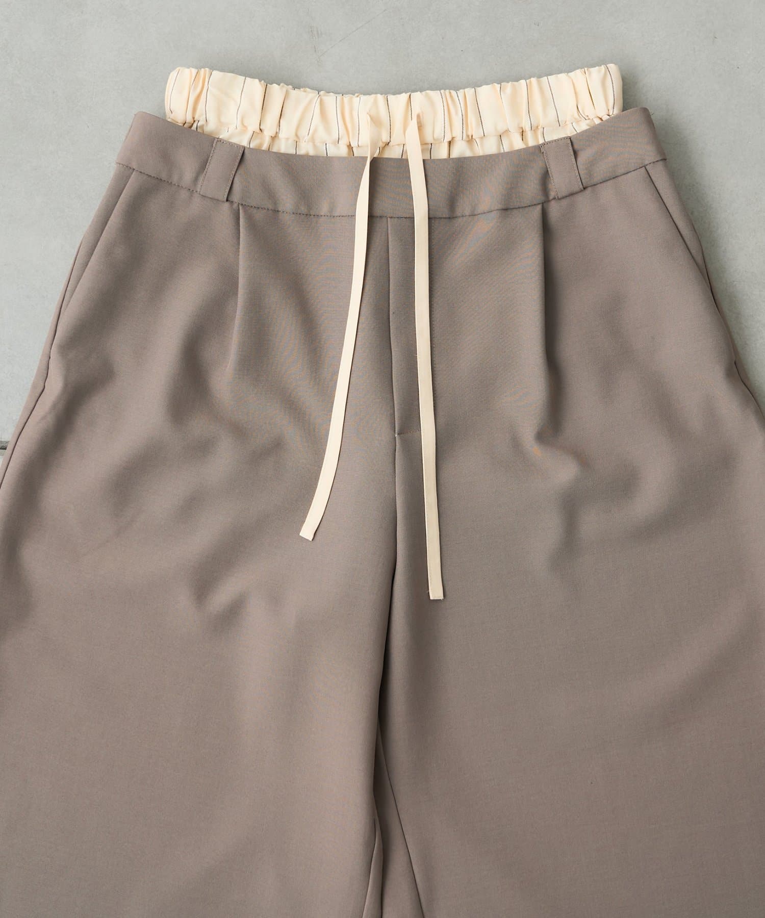 CIAOPANIC TYPY(チャオパニックティピー) ≪26SS展示会アイテム≫ダブルウエストワイドイージースラックス