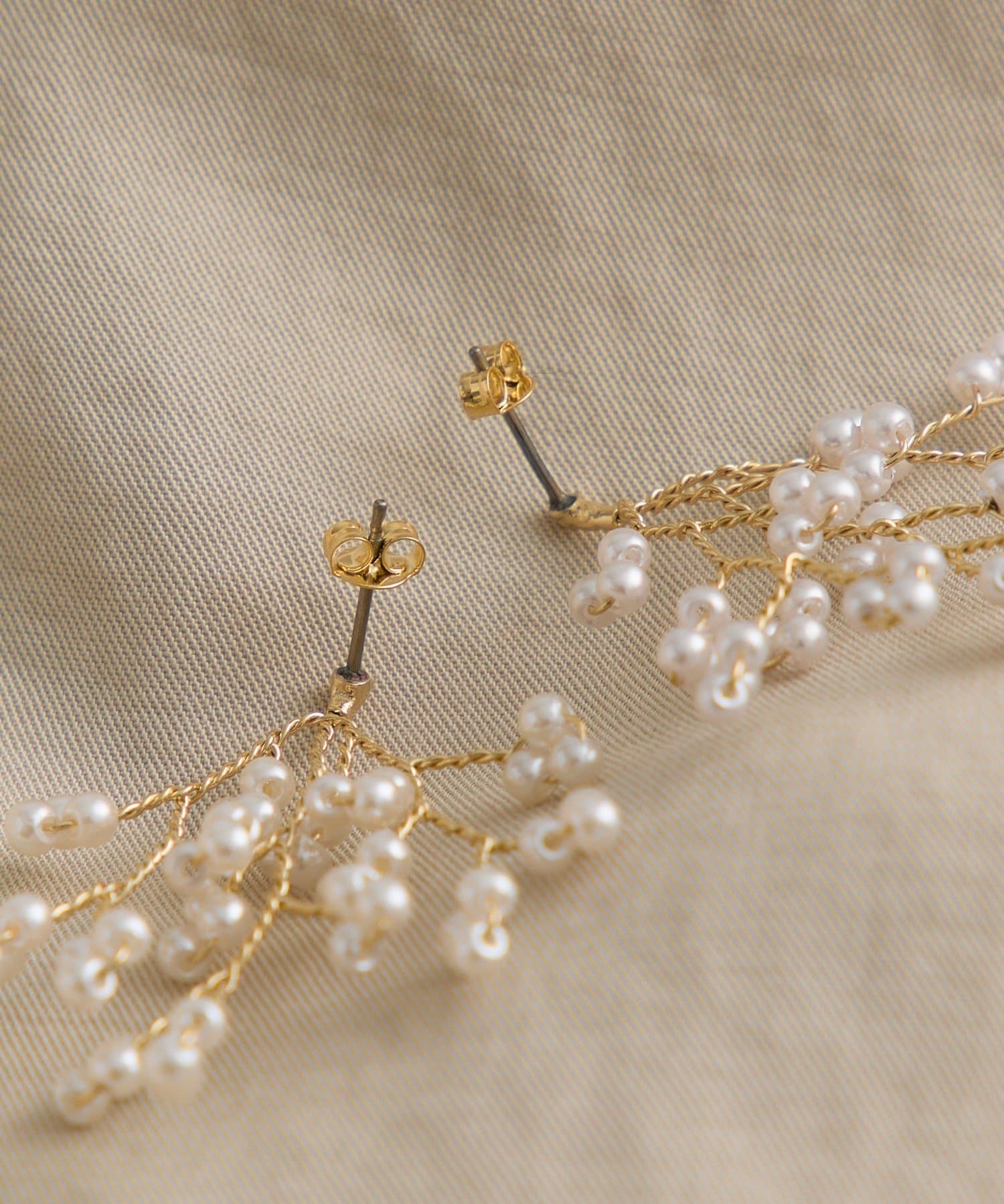 PUAL CE CIN(ピュアルセシン) パールツイッグピアス