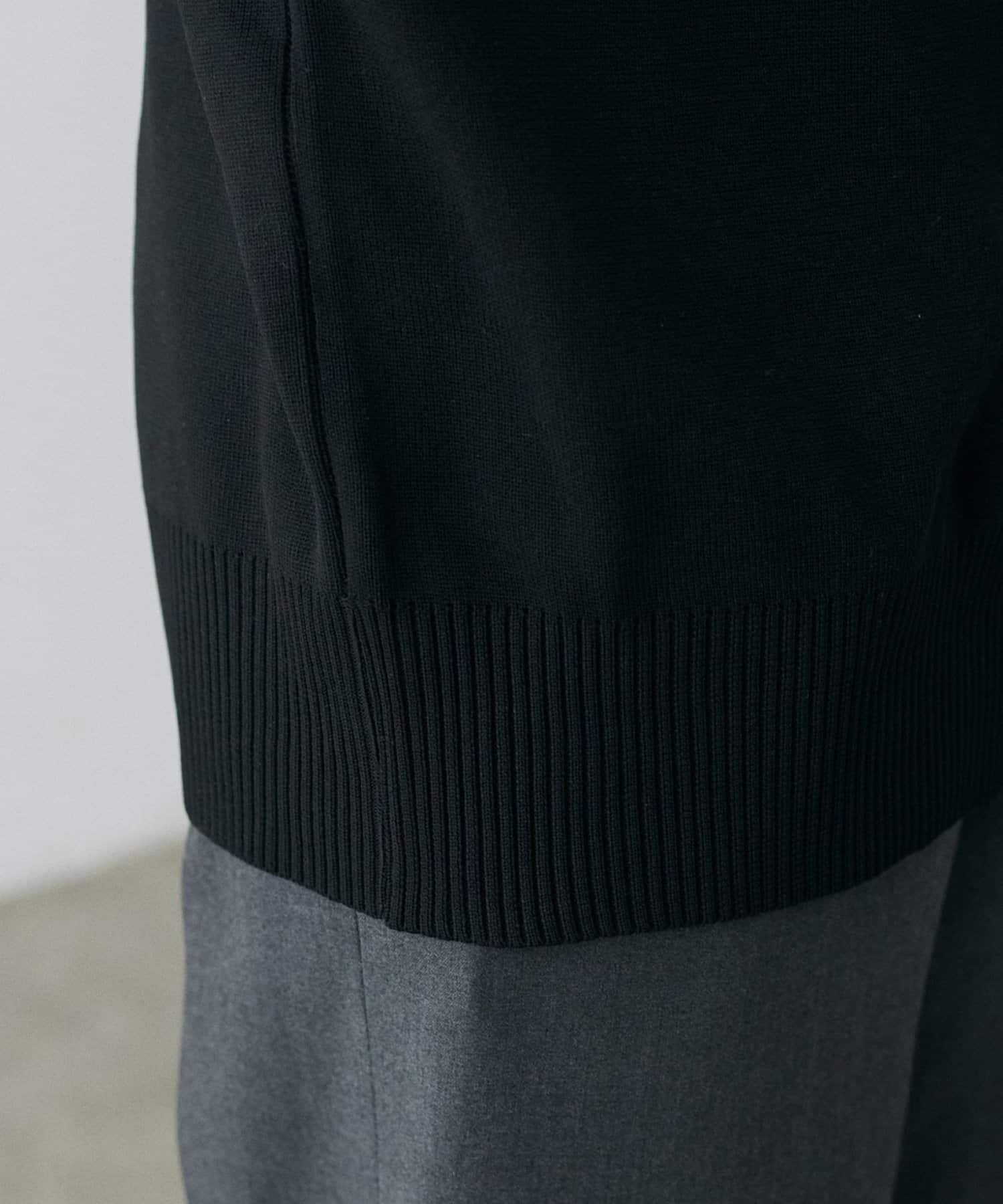 LARUTA(ラルータ) シャツ衿ポロニットプルオーバー