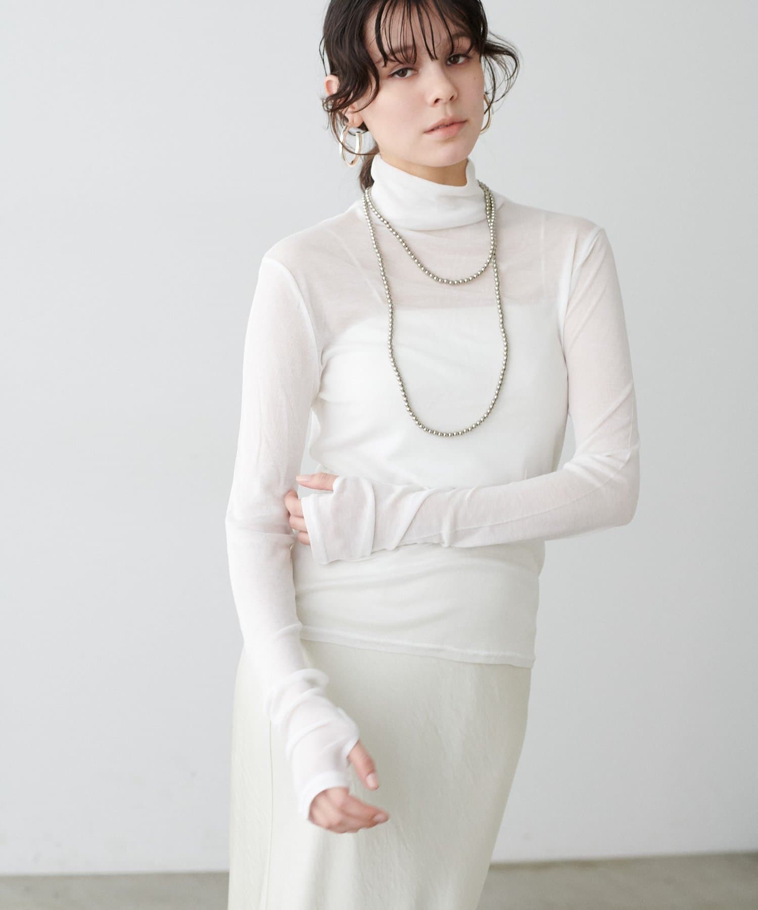 LARUTA(ラルータ) シアバター加工シアータートルプルオーバー