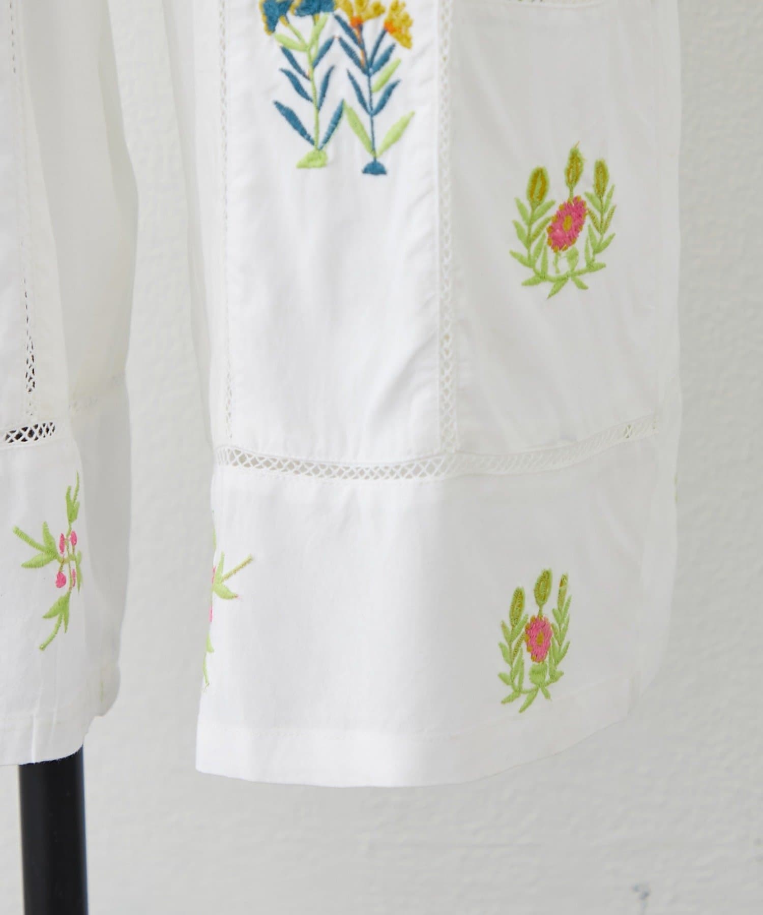 Remind me and forever(リマインドミーアンドフォーエバー) 【nane】【India series】パッチワーク刺繍パンツ