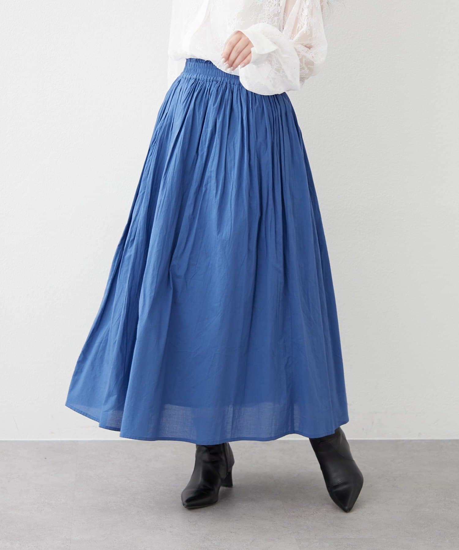 Remind me and forever(リマインドミーアンドフォーエバー) 【India series】ギャザーカラースカート