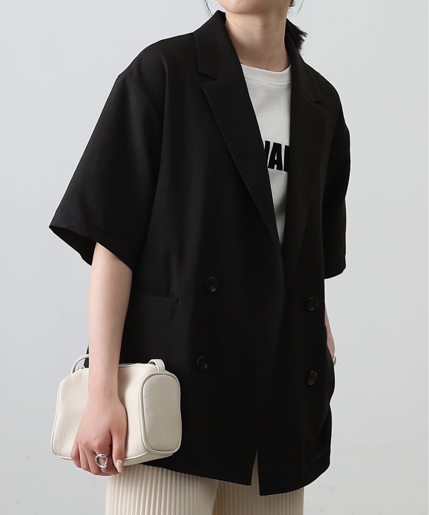 COLONY 2139(コロニー トゥーワンスリーナイン) 【リバイバル】テックリネン半袖テーラードジャケット