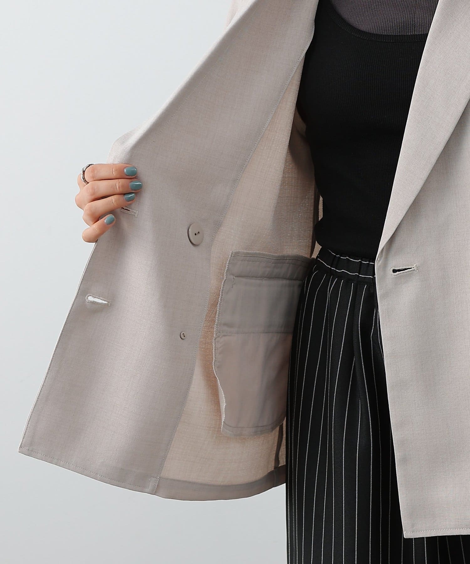 COLONY 2139(コロニー トゥーワンスリーナイン) 【リバイバル】テックリネン半袖テーラードジャケット